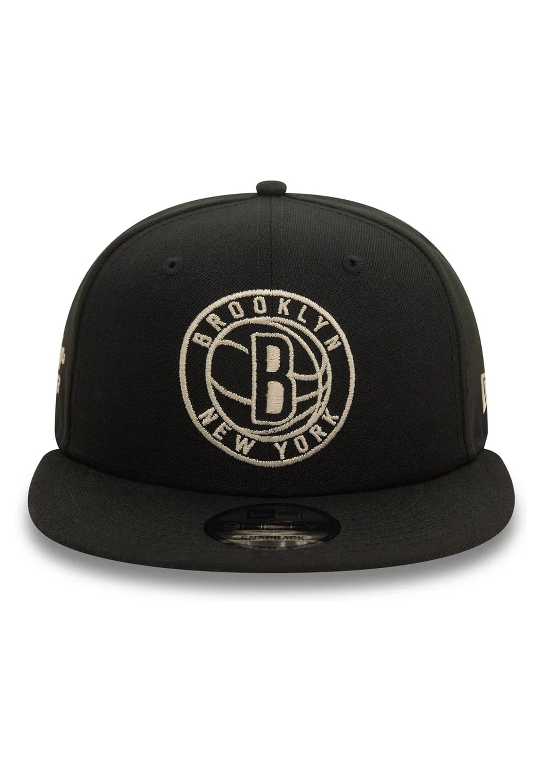 GORRA NEW ERA NEGRA NETS NBA WORDMARK 9FIFTY BRONET