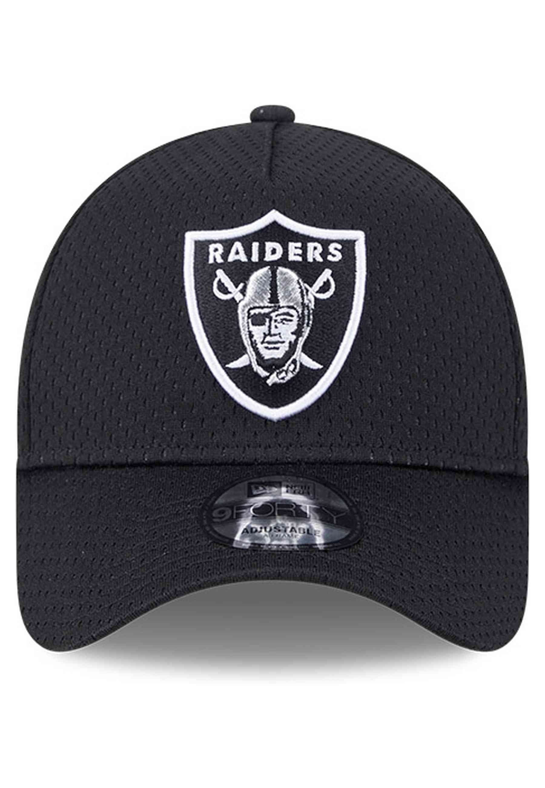 GORRA NEW ERA NEGRA RAIDERS 940AF BASKETBALL MESH LASRAI