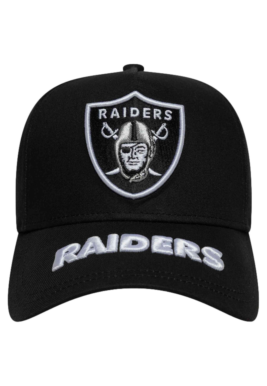 GORRA NEW ERA NEGRA RAIDERS EFRAME VISOR HIT LASRAI