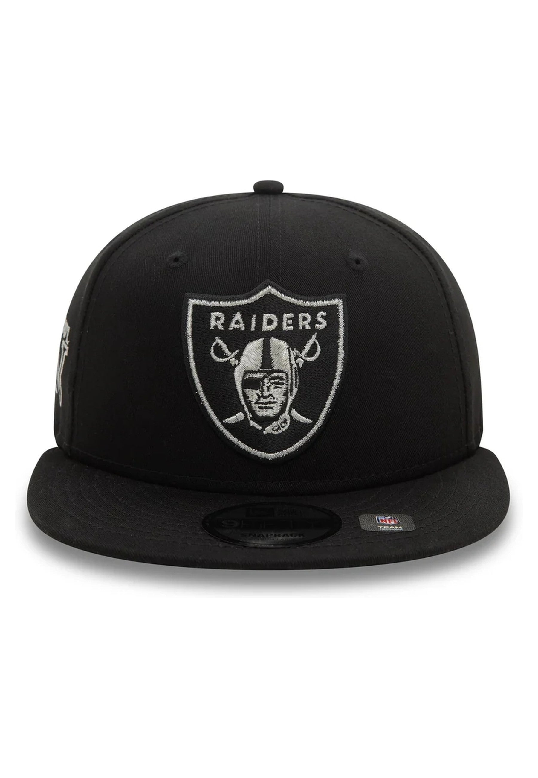 GORRA NEW ERA NEGRA RAIDERS METALLIC OUTLINE 9FIFTY