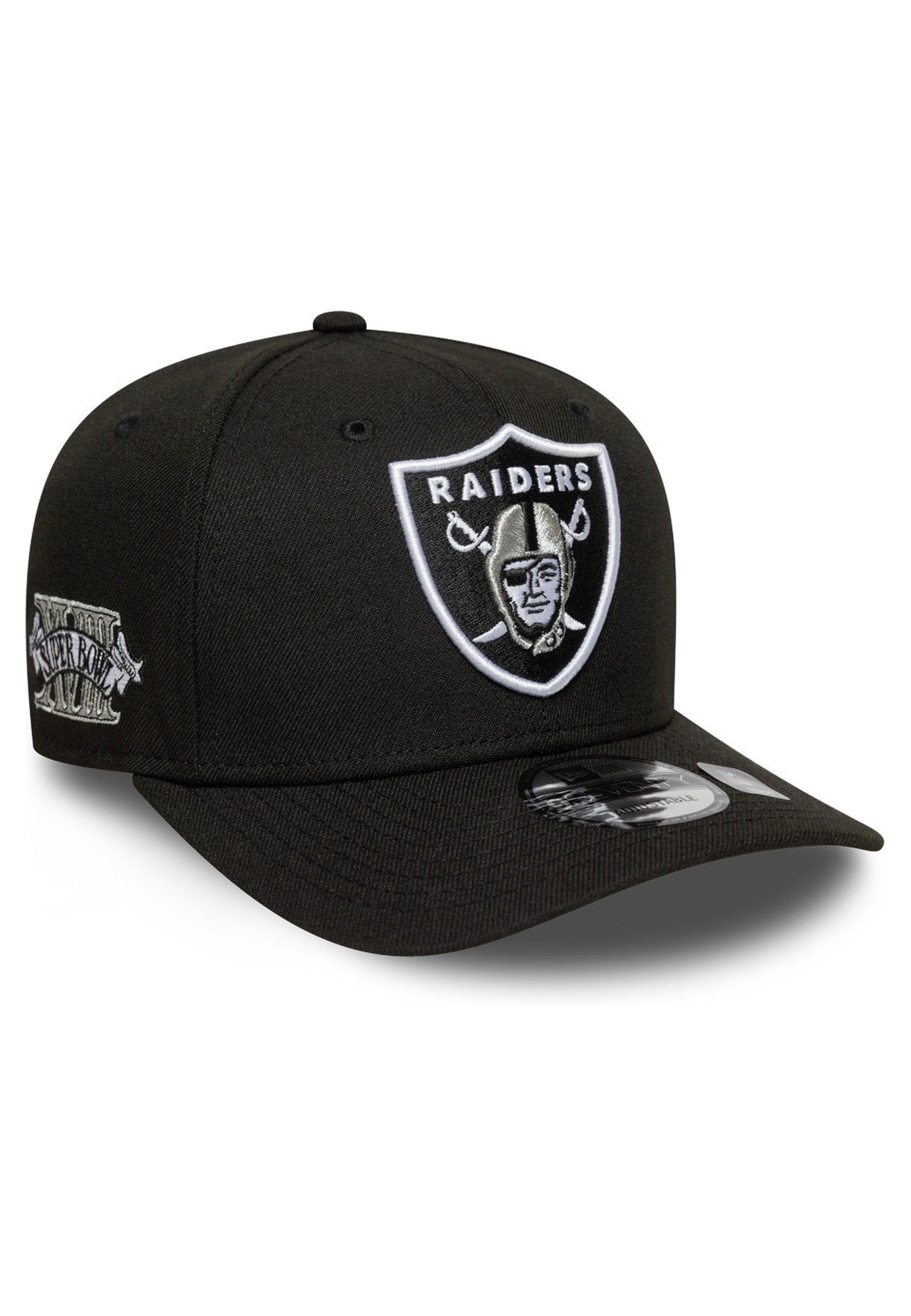 GORRA NEW ERA NEGRA RAIDERS NFL PATCH 9SEVENTY LASRAI