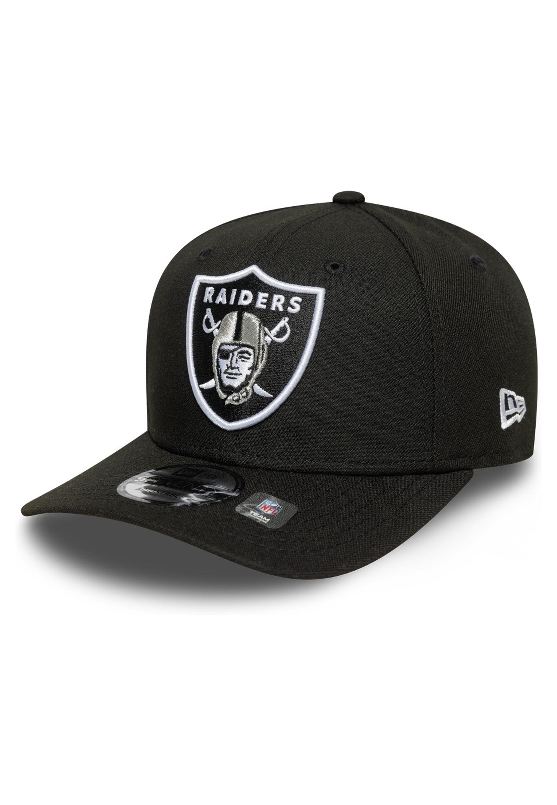 GORRA NEW ERA NEGRA RAIDERS NFL PATCH 9SEVENTY LASRAI