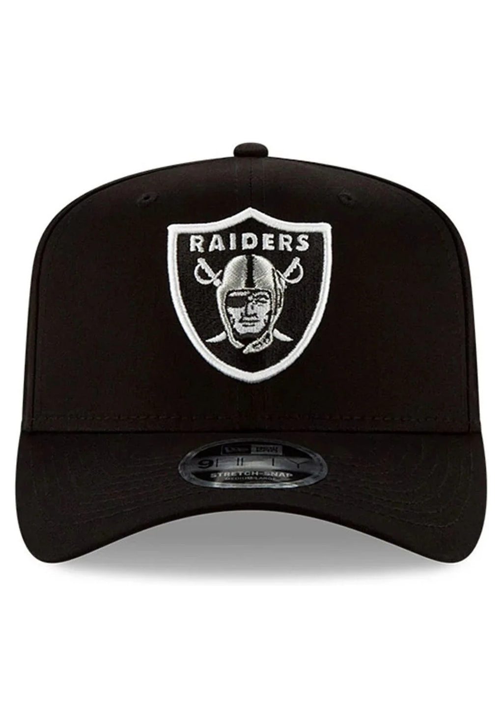 GORRA NEW ERA NEGRA RAIDERS TEAM STRETCH 9FIFTY LASRAI