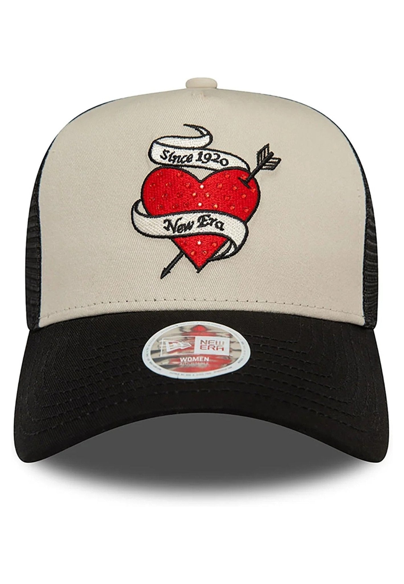 GORRA NEW ERA NEGRA RHINESTONE TRUCKER - AREA ZERO