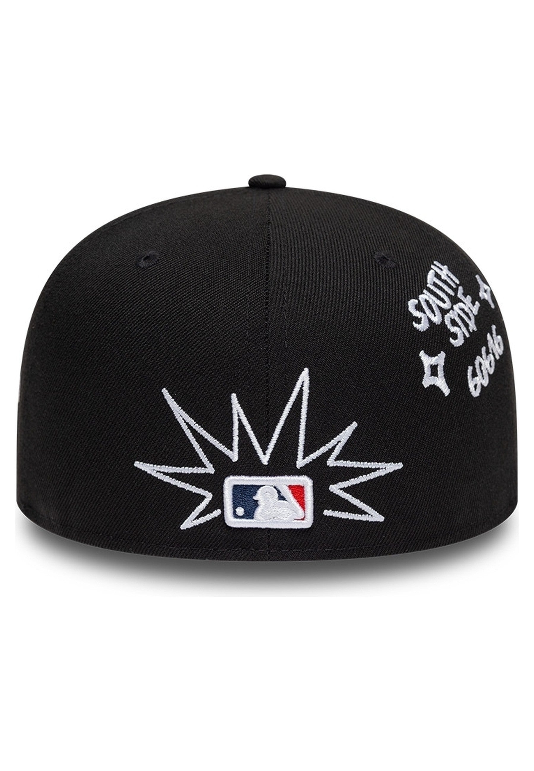 GORRA NEW ERA NEGRA SOX MLB SCRIBBLE 59FIFTY CHIWHI