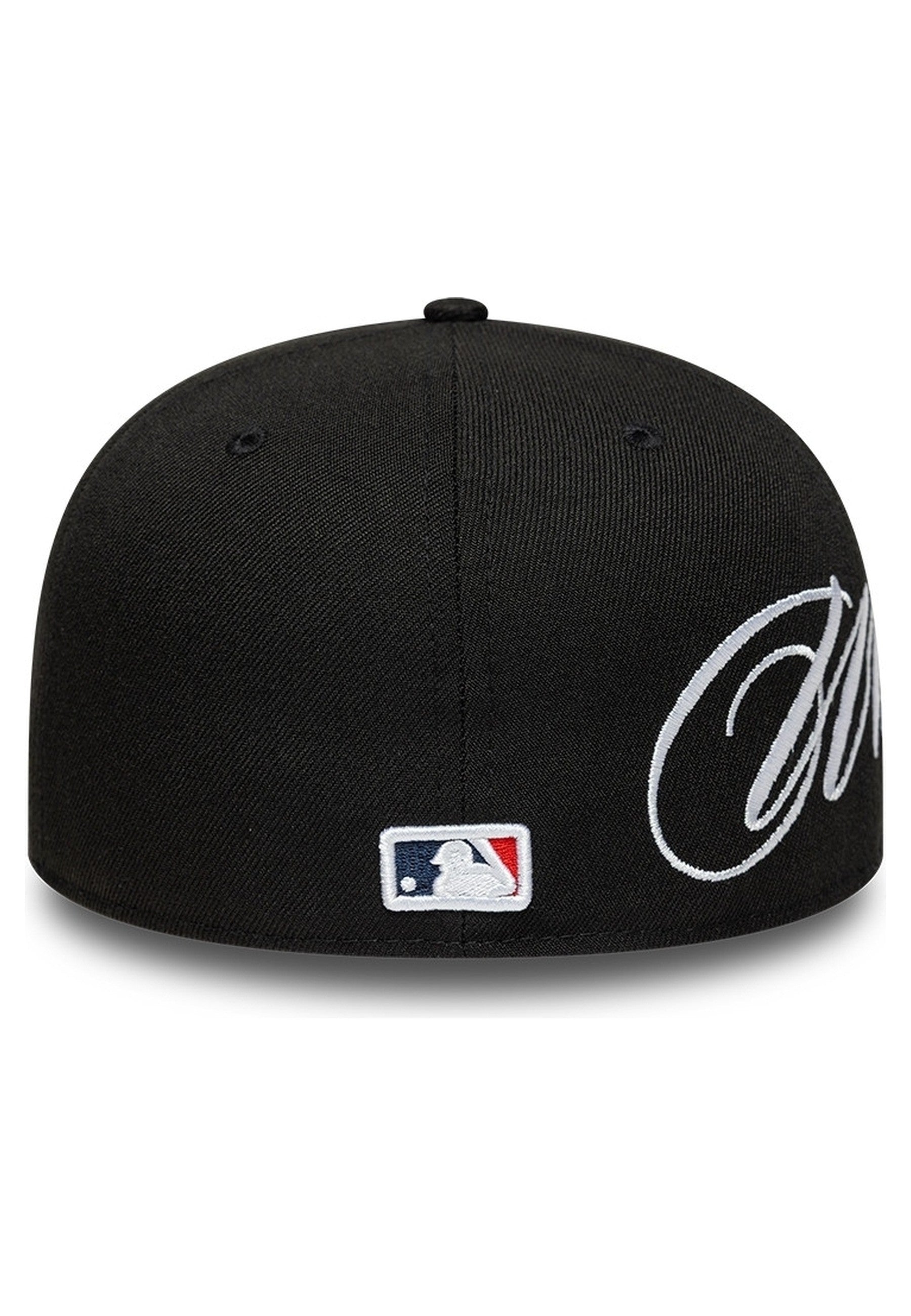 GORRA NEW ERA NEGRA SOX MLB SIDE SCRIPT LP59FIFTY CHIWHI