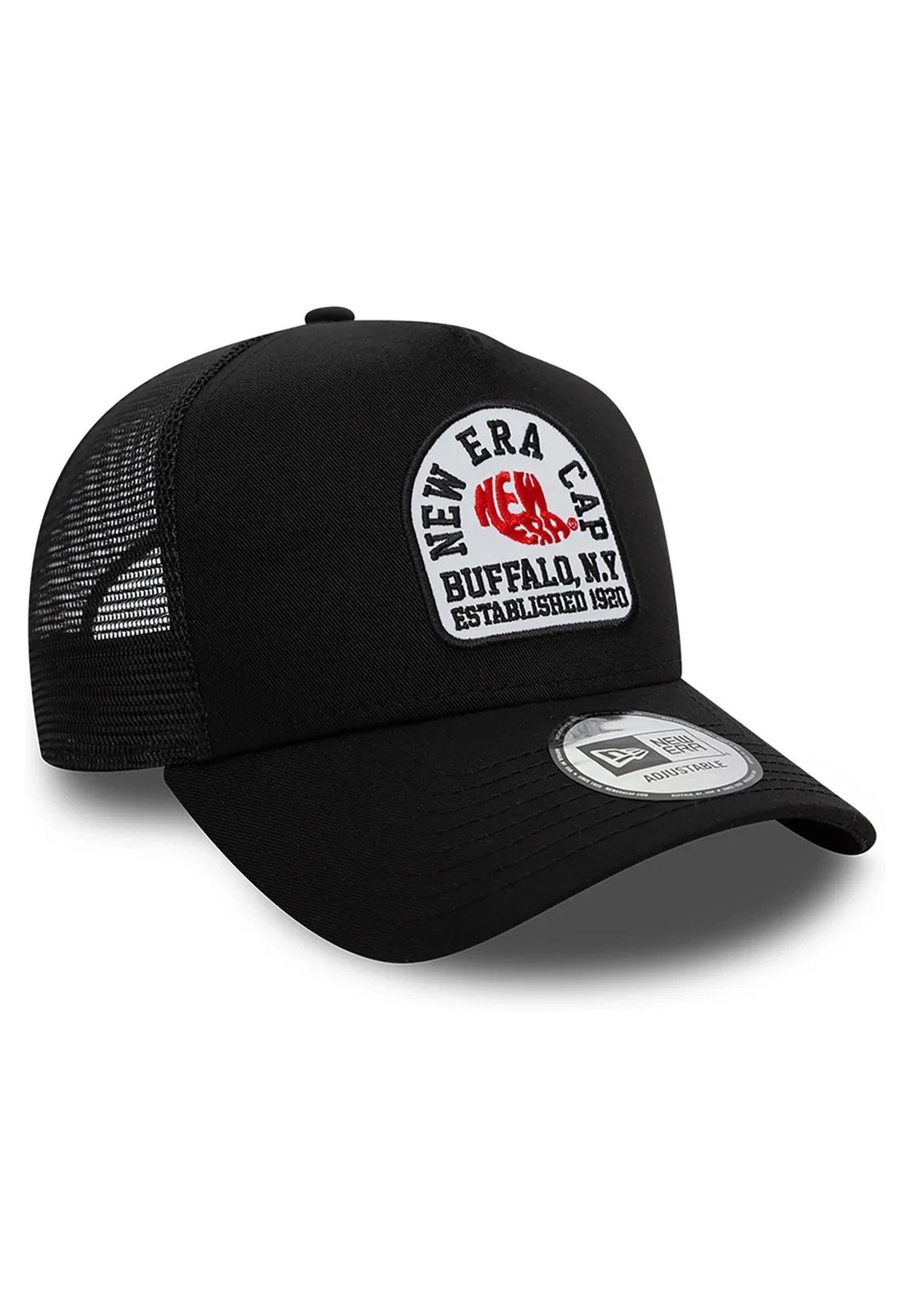 GORRA NEW ERA NEGRA STATE PATCH NE TRUCKER