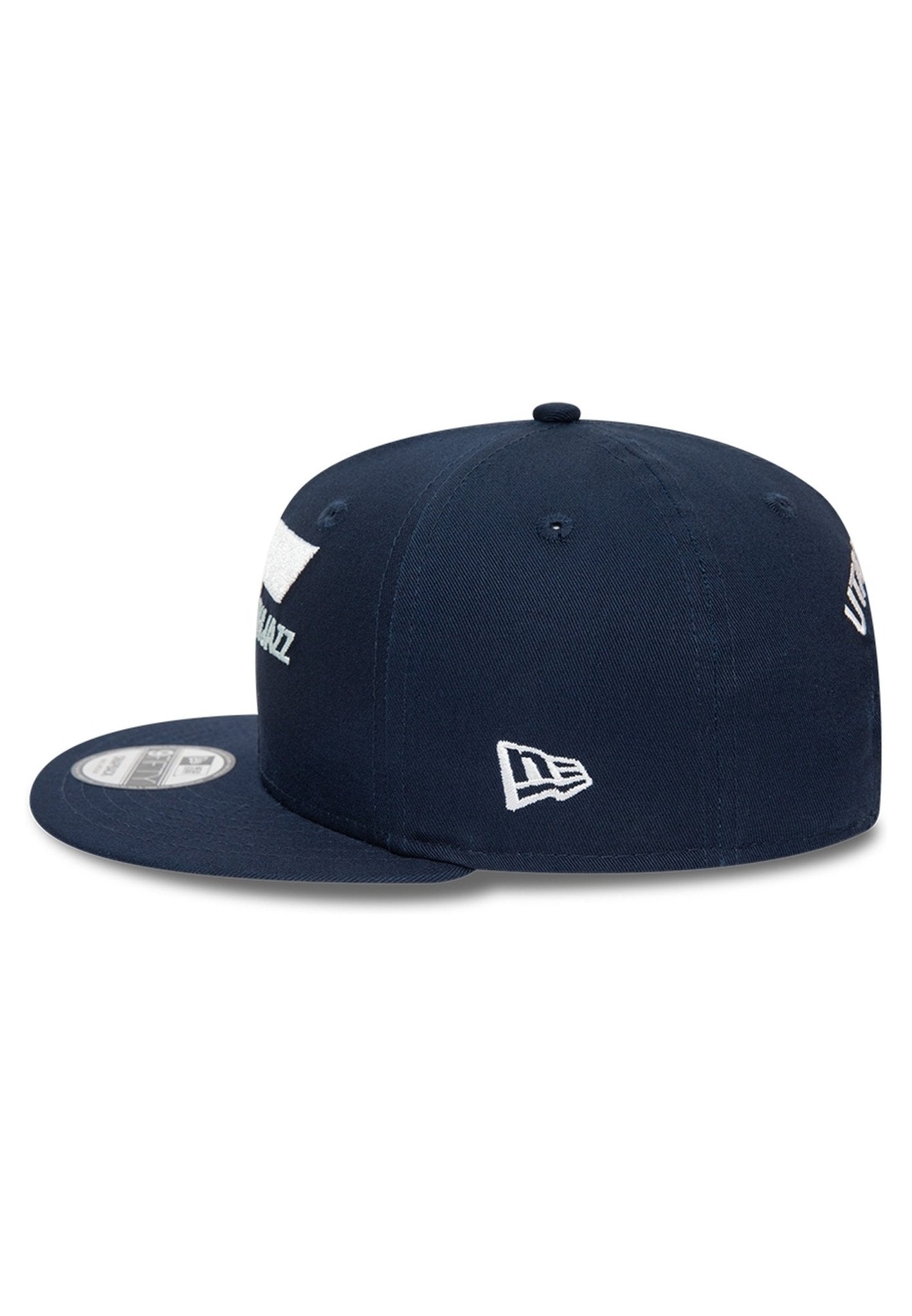 GORRA NEW ERA NEGRA UTAH JAZZ NBA PATCH 9FIFTY UTAJAZ - AREA ZERO