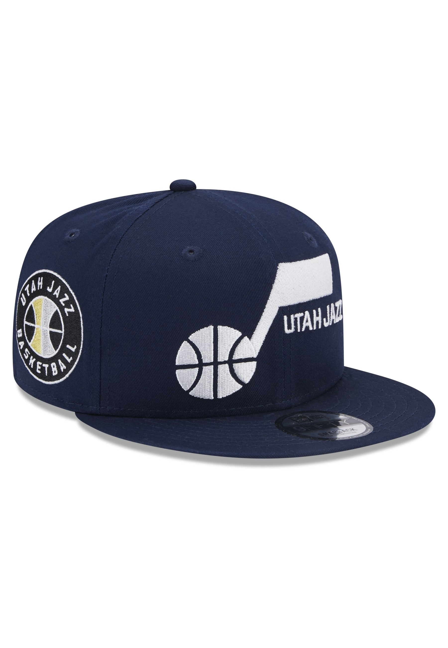 GORRA NEW ERA NEGRA UTAH JAZZ NBA PATCH 9FIFTY UTAJAZ