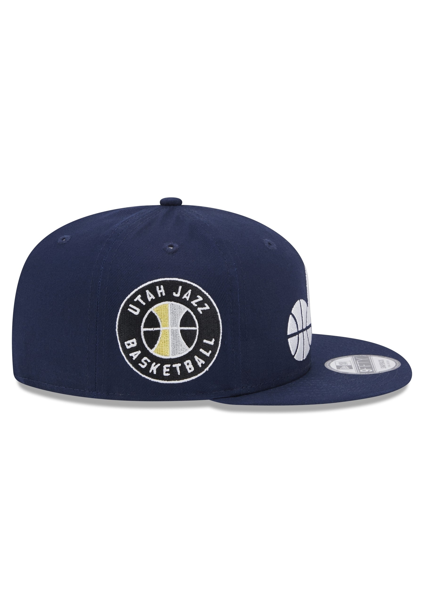 GORRA NEW ERA NEGRA UTAH JAZZ NBA PATCH 9FIFTY UTAJAZ