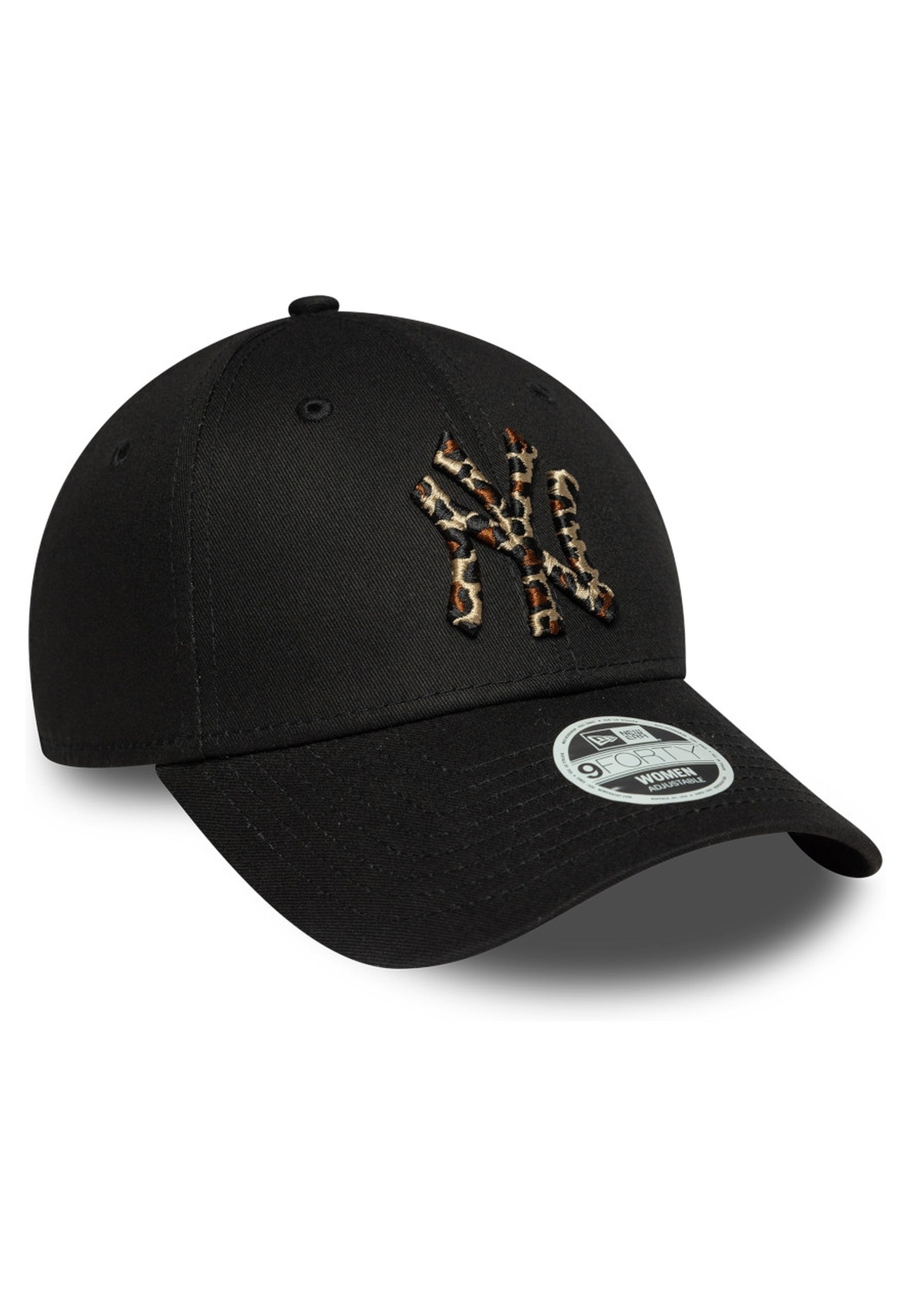 GORRA NEW ERA NEGRA YANKEES  WMNS LEOPARD INFILL 9FORTY NEYYAN