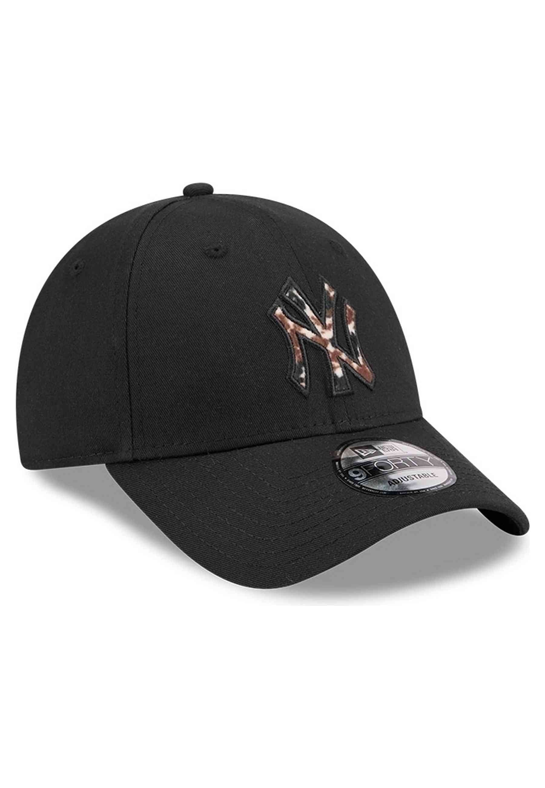 GORRA NEW ERA NEGRA YANKEES FAUX PONY INFILL 9FORTY LOSDOD