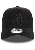 GORRA NEW ERA NEW YORK YANKEES MLB FAUX SUEDE E-FRAME NEGRA