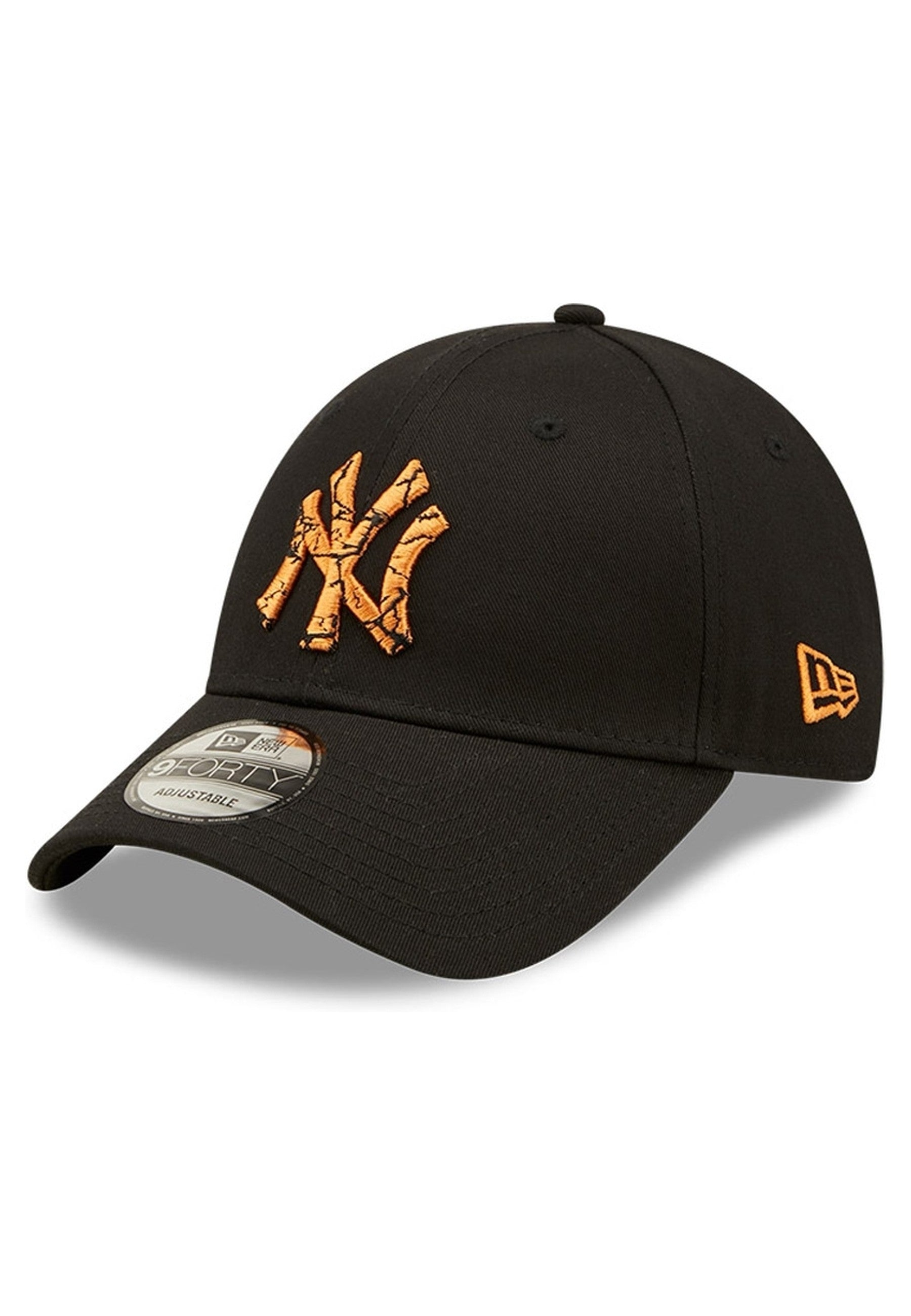 GORRA NEW ERA NEGRA YANKEES MARBLE INFILL 9FORTY