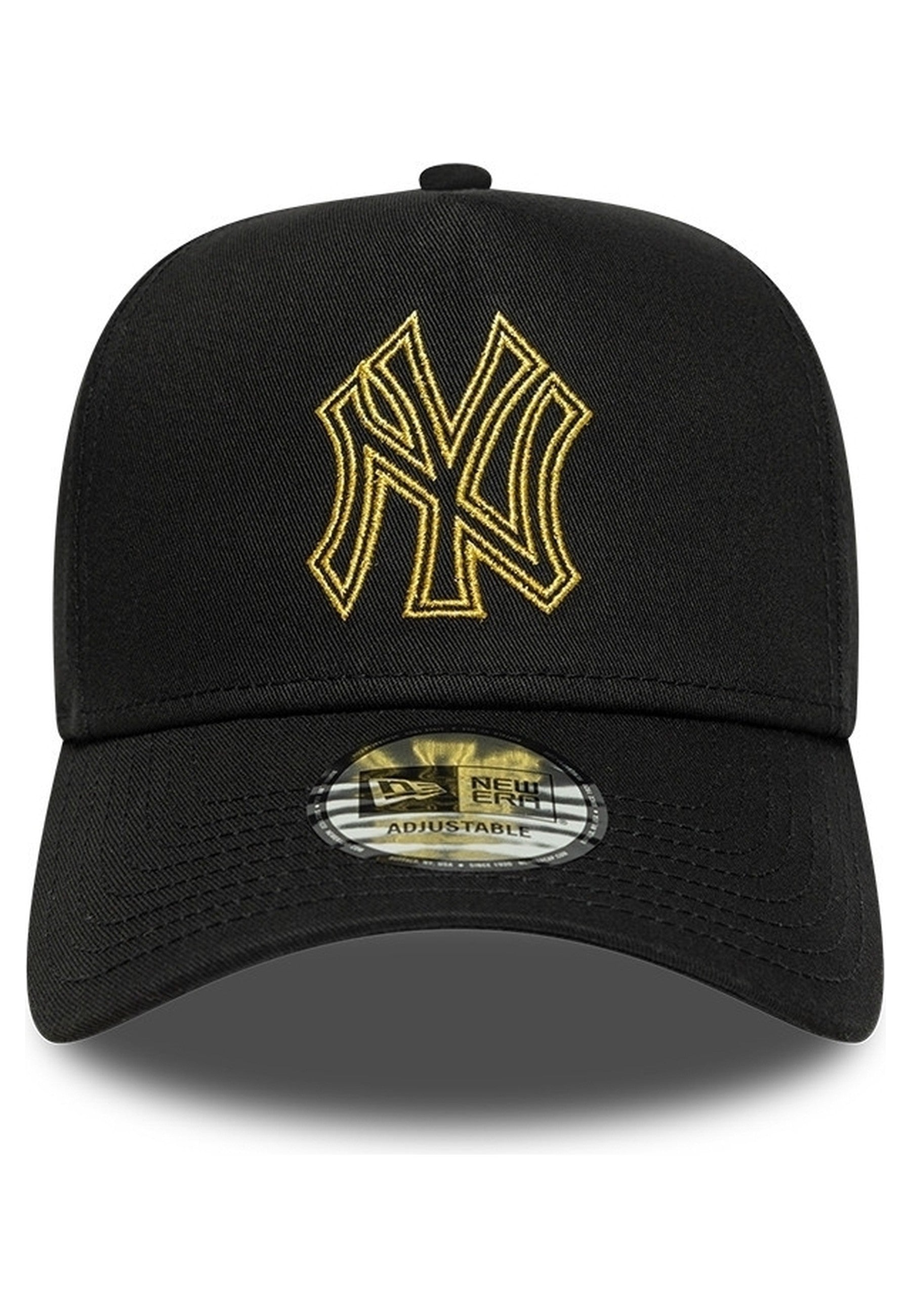 GORRA NEW ERA NEGRA YANKEES METALLIC OUTLINE EFRAME NEYYAN