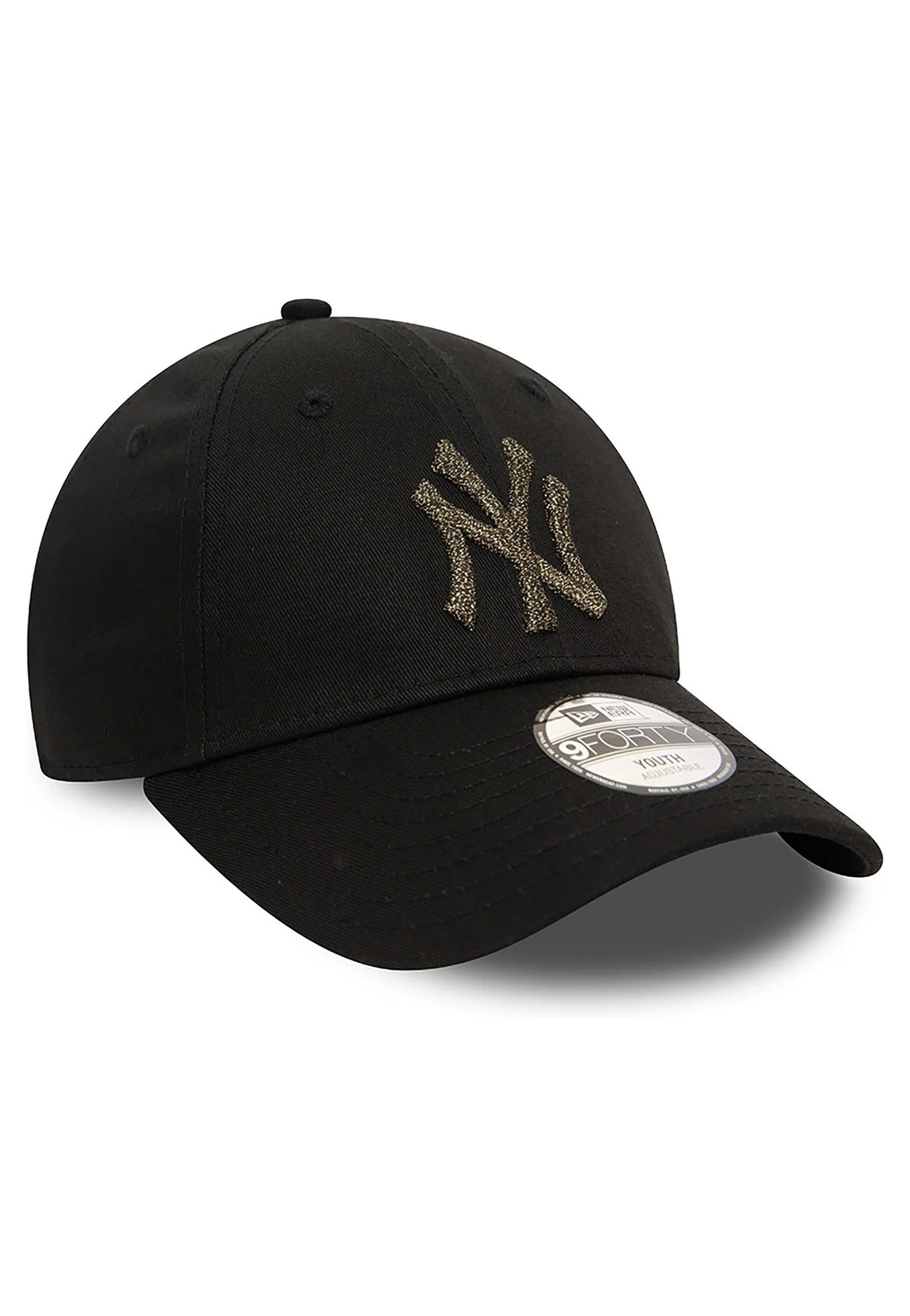 GORRA NEW ERA NEGRA YANKEES METALLIC YOUTH 9FORTY NEYYAN