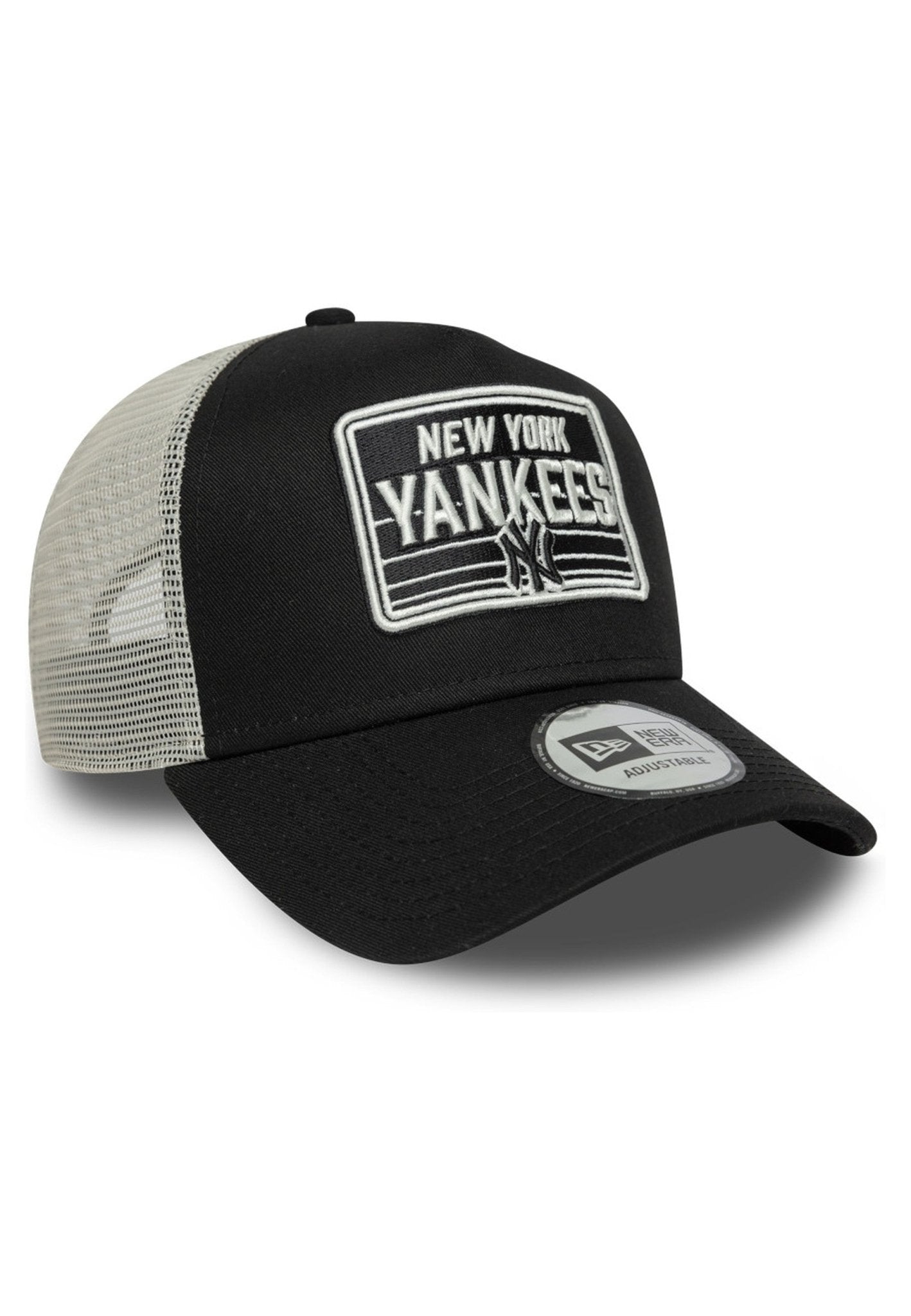 GORRA NEW ERA NEGRA YANKEES MLB PATCH TRUCKER CAP - AREA ZERO