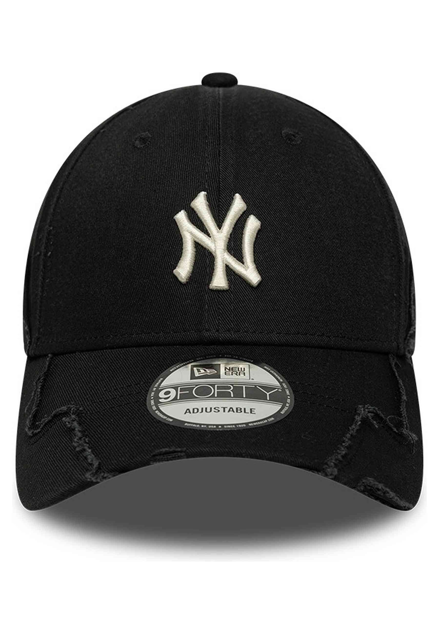 GORRA NEW ERA NEGRA YANKEES STITCHED 9FORTY NEYYAN
