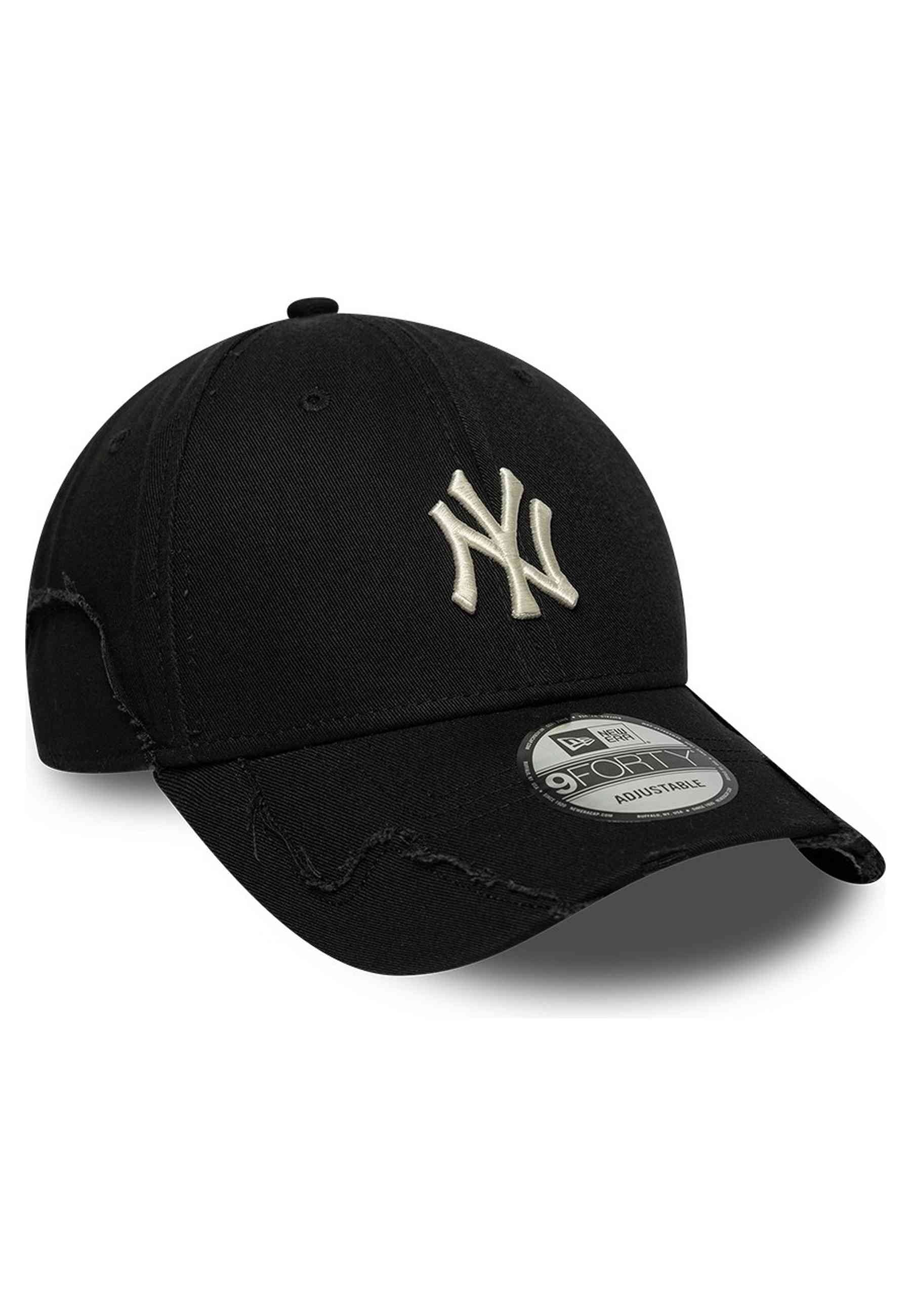 GORRA NEW ERA NEGRA YANKEES STITCHED 9FORTY NEYYAN