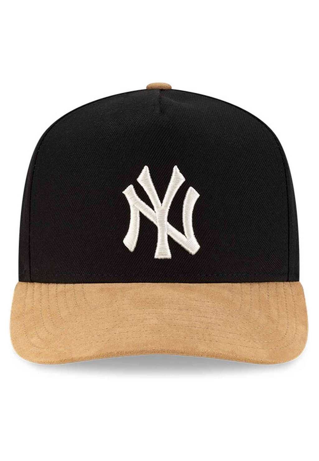 GORRA NEW ERA NEGRA YANKEES SUEDE VISOR EFRAME NEYYAN