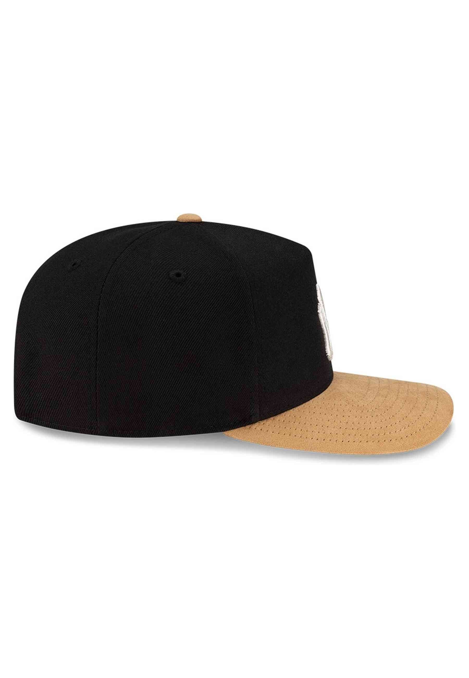 GORRA NEW ERA NEGRA YANKEES SUEDE VISOR EFRAME NEYYAN