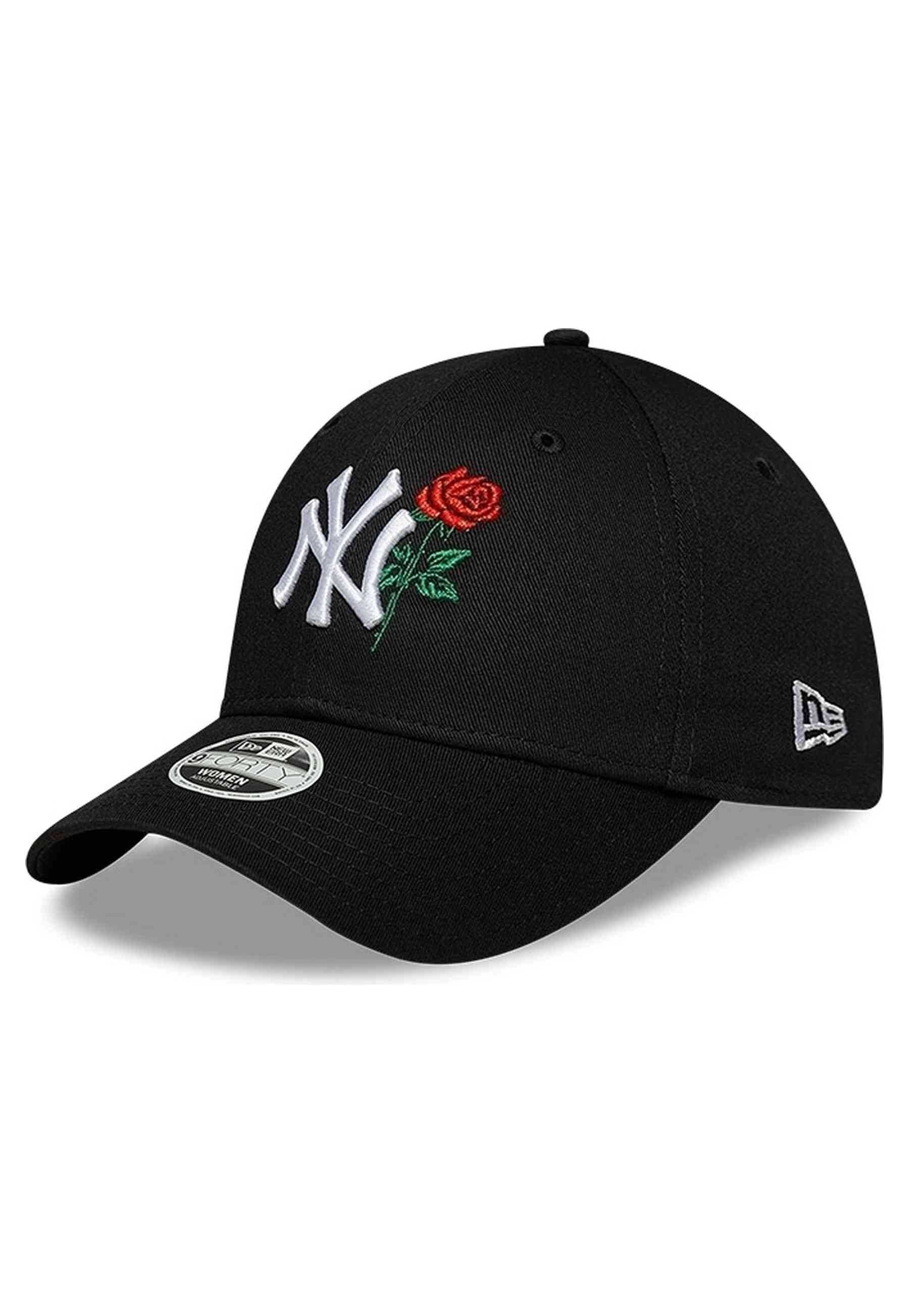 GORRA NEW ERA NEGRA YANKEES WMNS FLOWER ICON 9FORTY NEYYAN