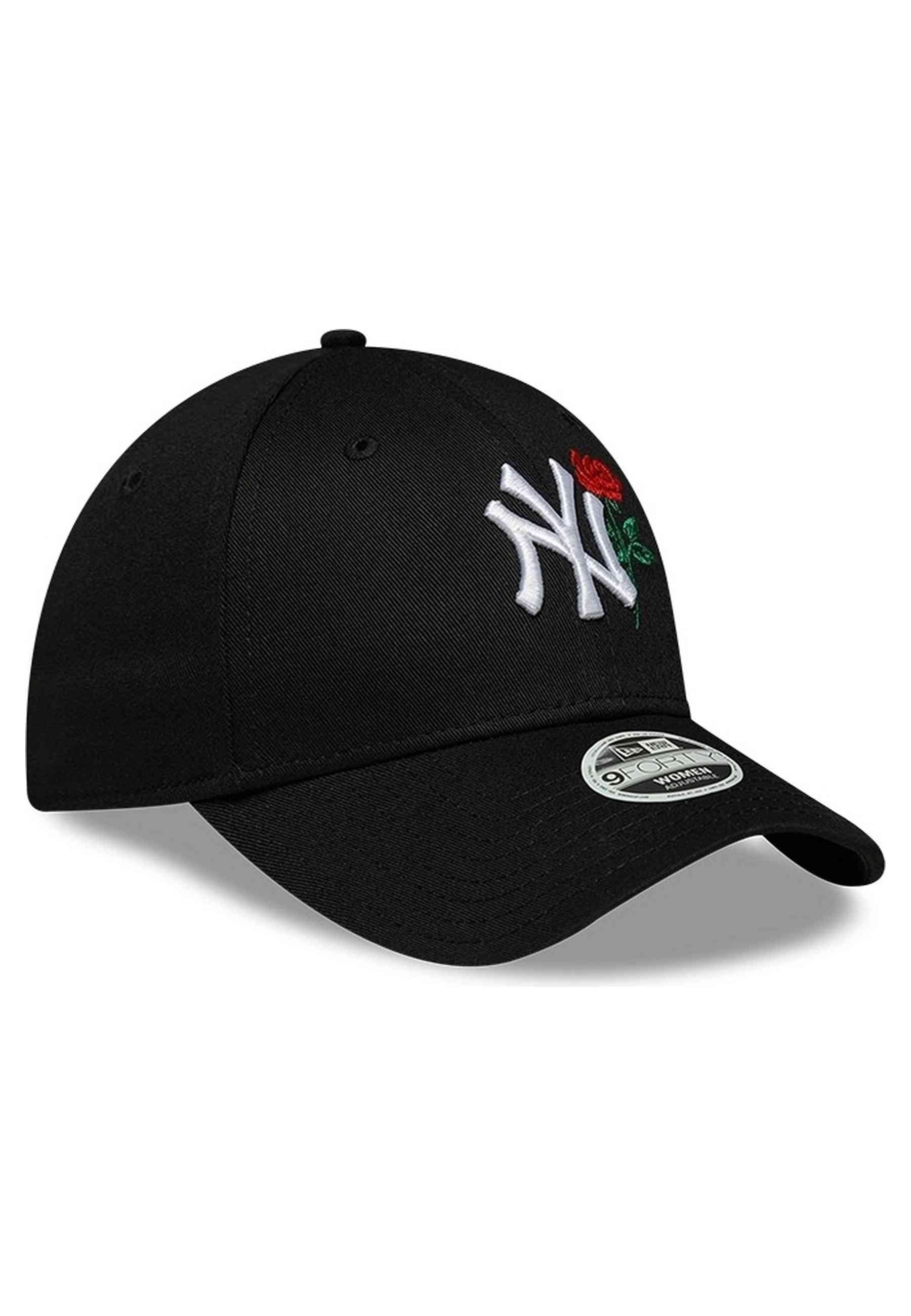 GORRA NEW ERA NEGRA YANKEES WMNS FLOWER ICON 9FORTY NEYYAN