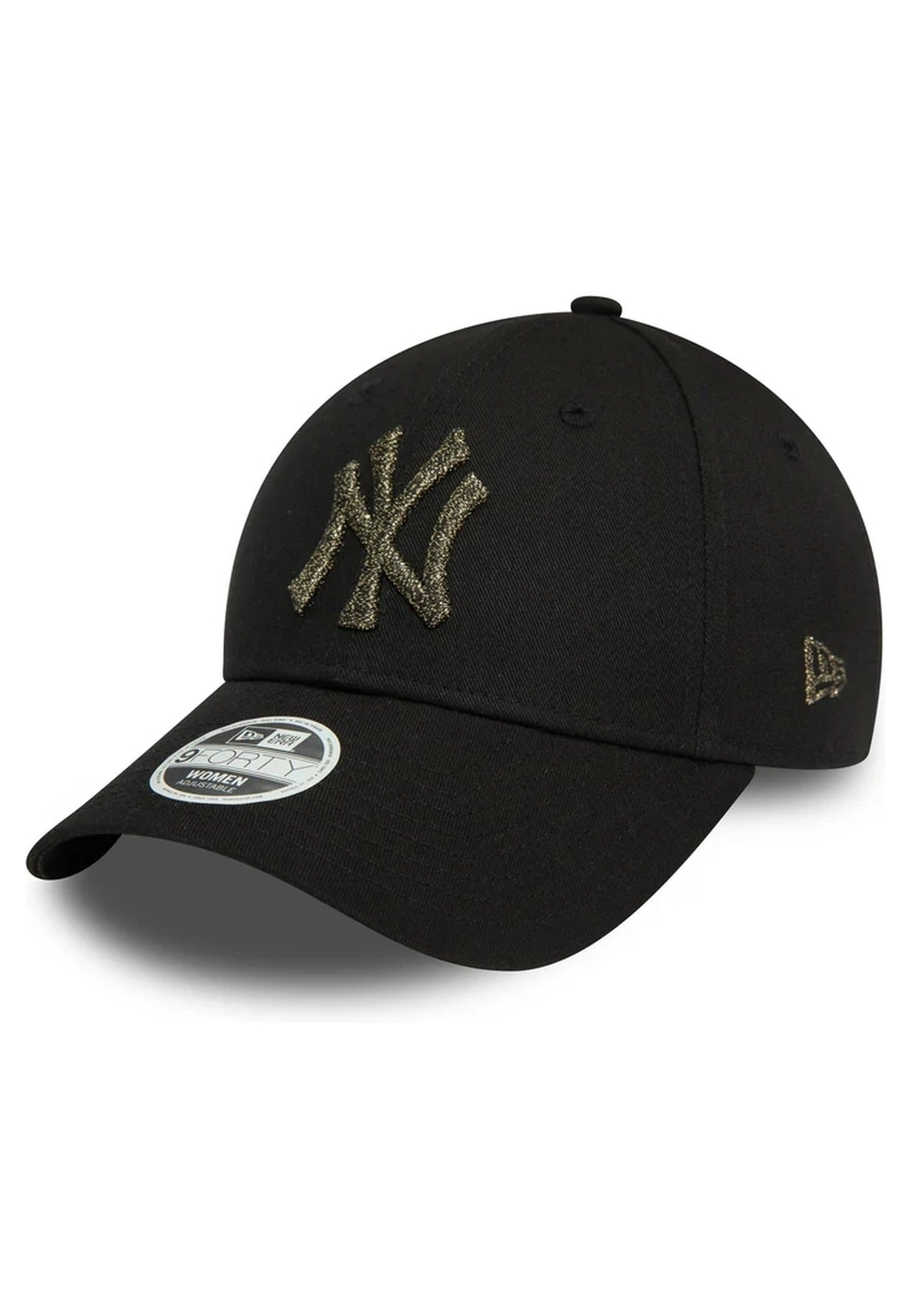 GORRA NEW ERA NEGRA YANKEES WMNS METALLIC LOGO 9FORTY NEYYAN