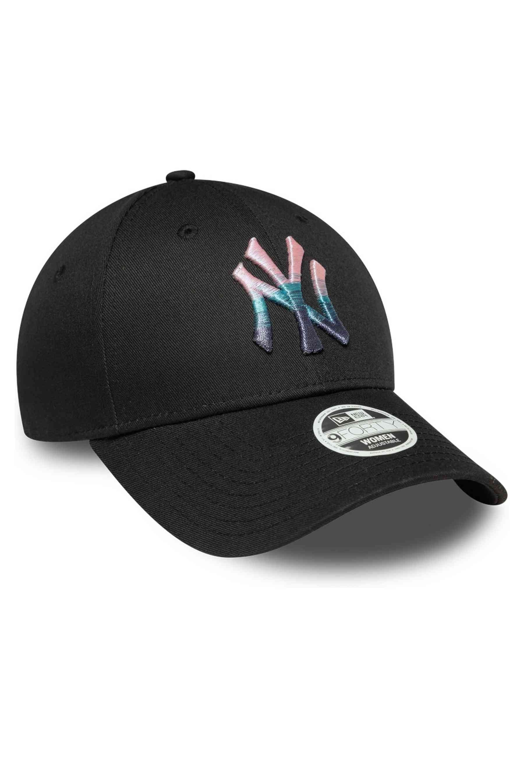 GORRA NEW ERA NEGRA YANKEES WMNS METALLIC LOGO 9FORTY NEYYAN