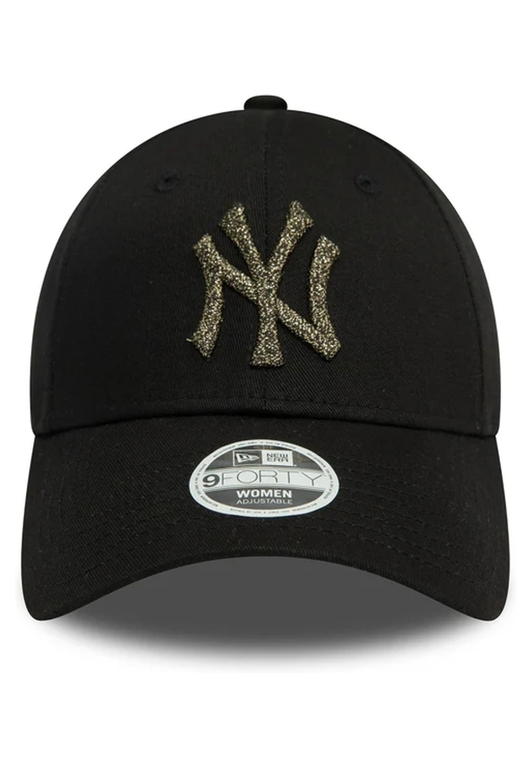 GORRA NEW ERA NEGRA YANKEES WMNS METALLIC LOGO 9FORTY NEYYAN