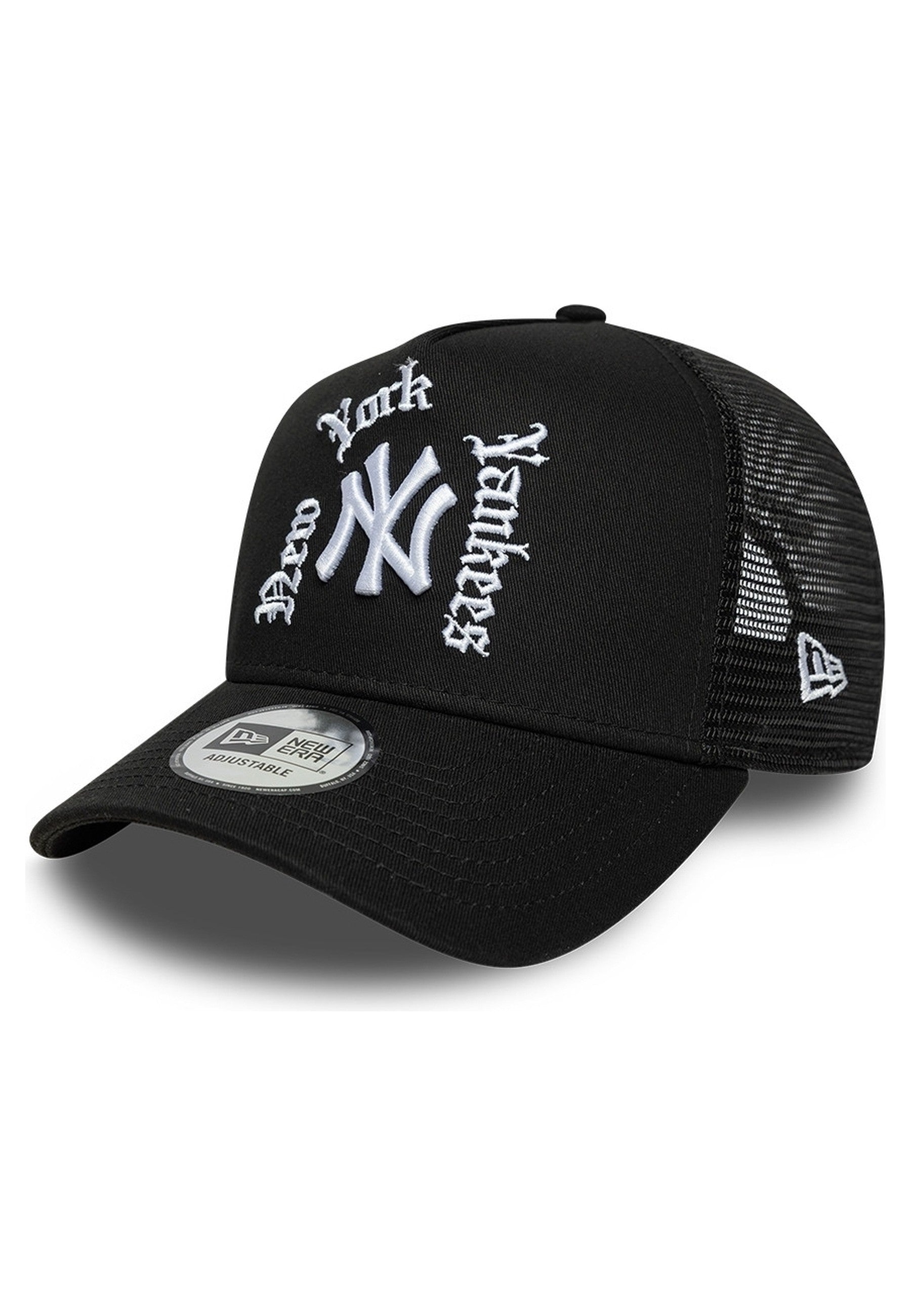 GORRA NEW ERA NEGRA YANKEES WORKMARCK TRUCKER NEYYAN