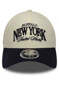 NEW ERA NEW YORK 9FORTY M CROWN WORDMARK ECRU CAP