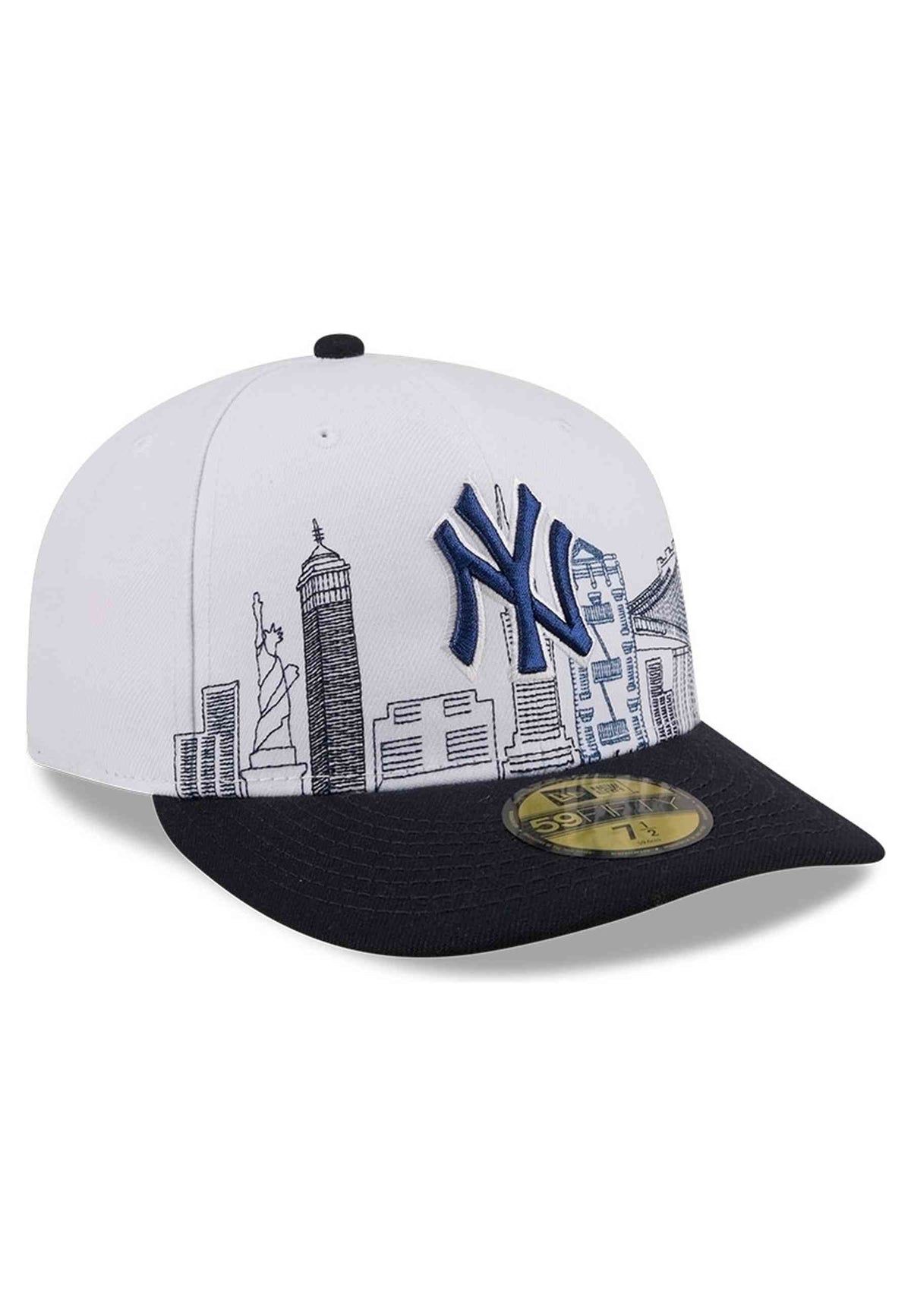 GORRA NEW ERA NEW YORK YANKEES 59FIFTY LOCALIZED GRAPHICS BLANCA