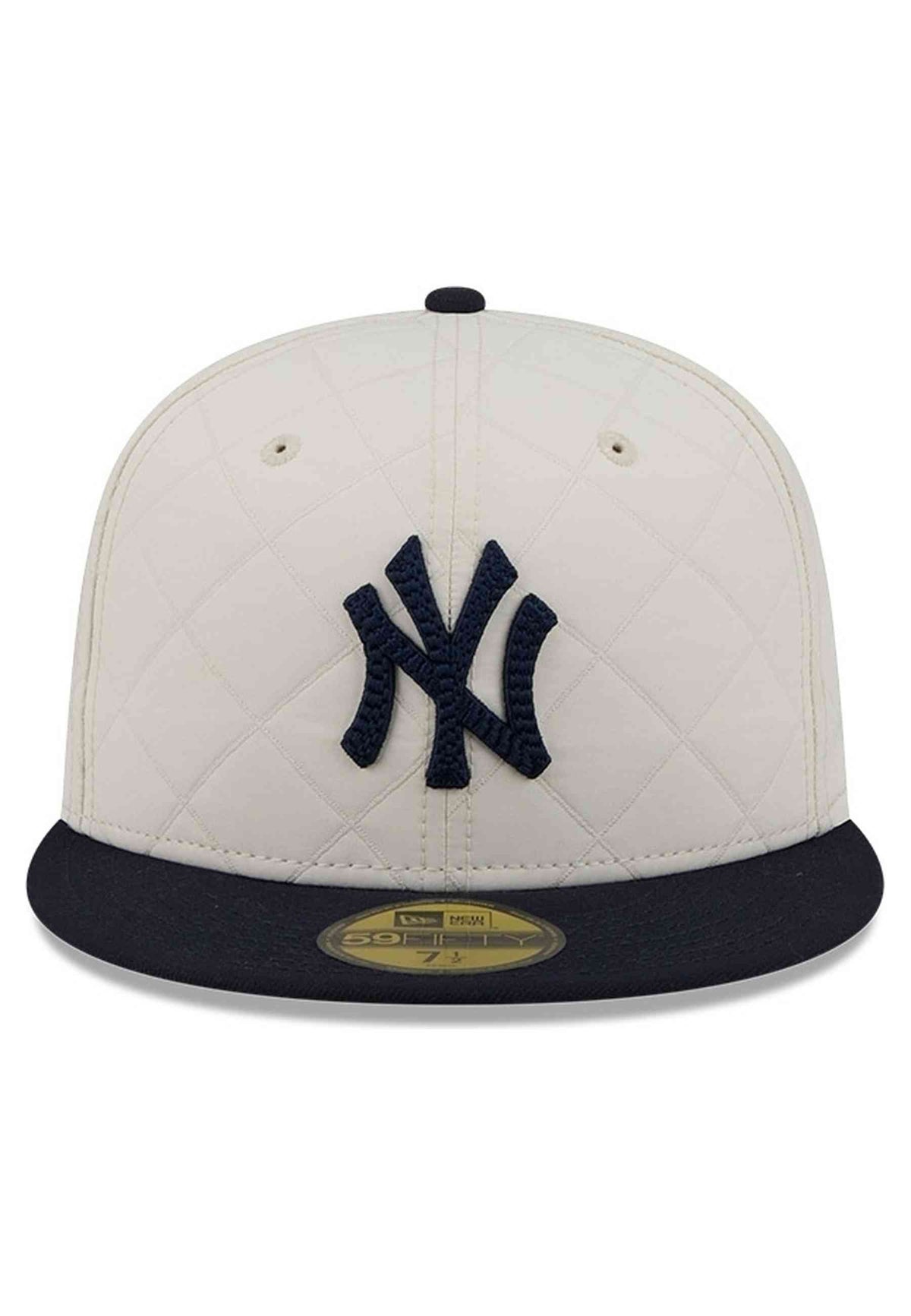 GORRA NEW ERA NEW YORK YANKEES 59FIFTY QUILTED NYLON SIDE PATCH BLANCA