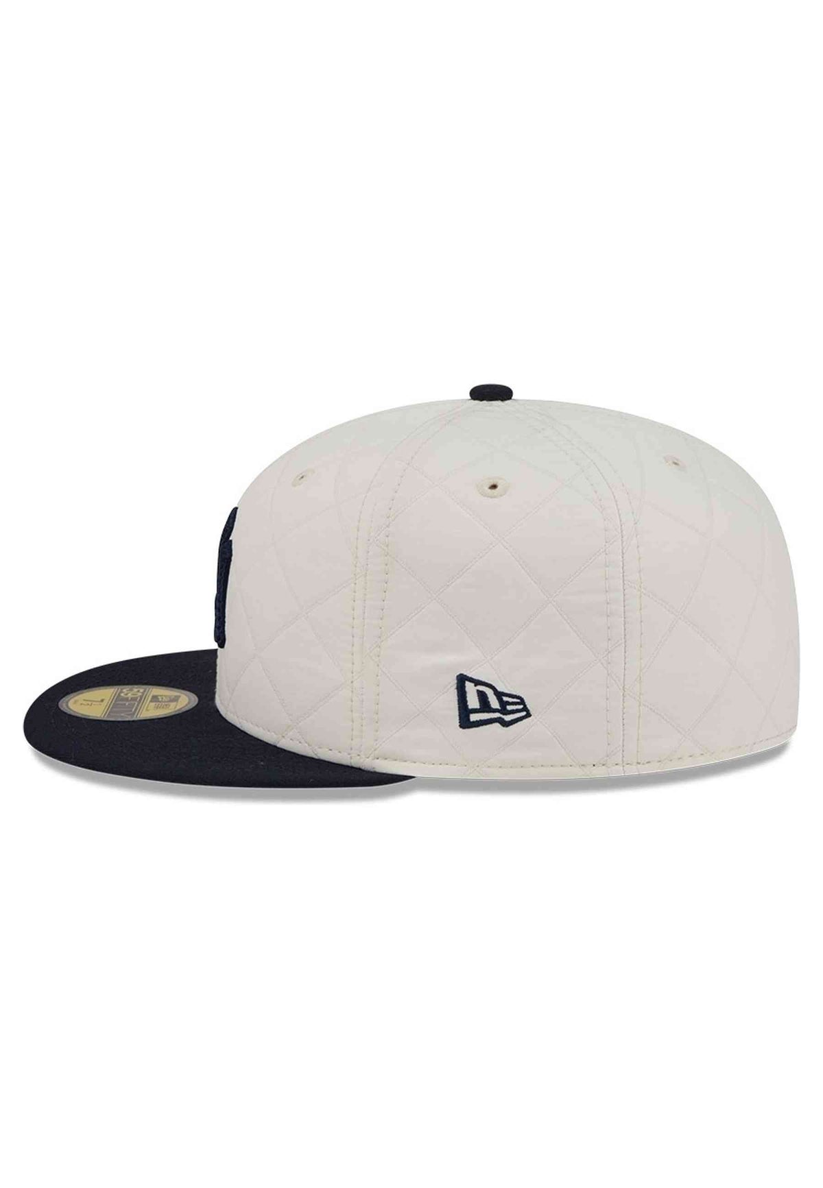 GORRA NEW ERA NEW YORK YANKEES 59FIFTY QUILTED NYLON SIDE PATCH BLANCA