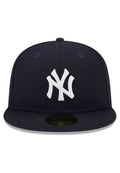 NEW ERA NAVY NEW YORK YANKEES 59FIFTY SIDE PATCH EVERGREEN CAP