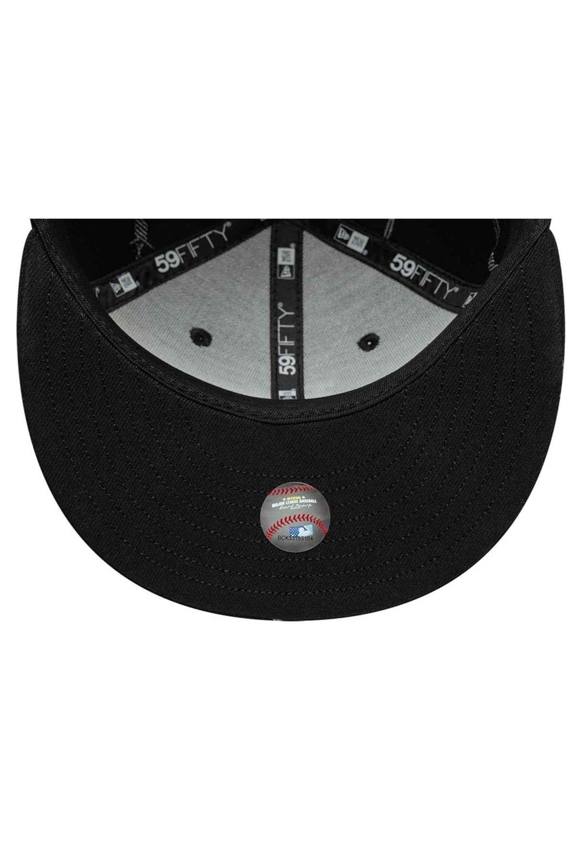 gorra New Era 59FIFTY New York Yankees Wire negra - vista 7