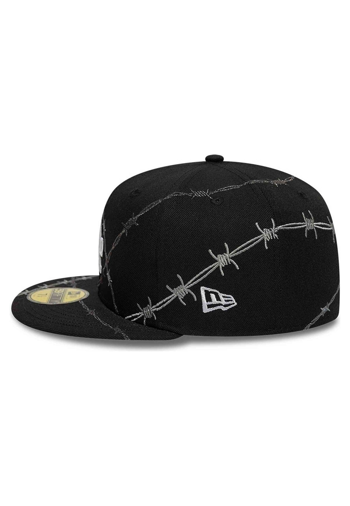 gorra New Era 59FIFTY New York Yankees Wire negra - vista 5