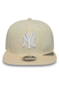 NEW ERA NEW YORK YANKEES 9FIFTY CORD VISOR ECRU CAP