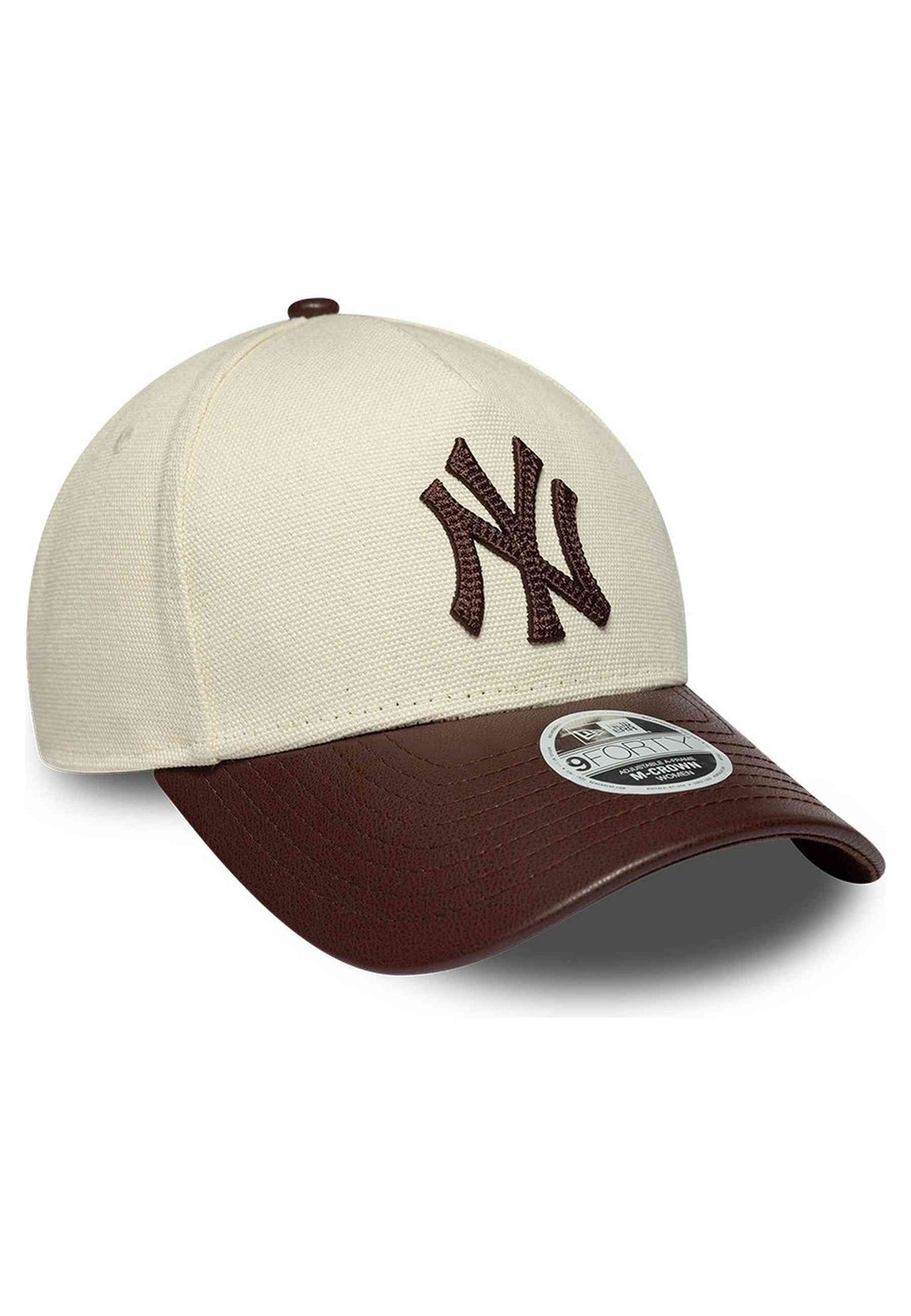 GORRA NEW ERA NEW YORK YANKEES 9FORTY MCROWN WMNS FABRIC MIX CRUDA