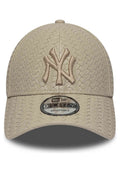 GORRA NEW ERA NEW YORK YANKEES 9FORTY PU WEAVE BEIGE