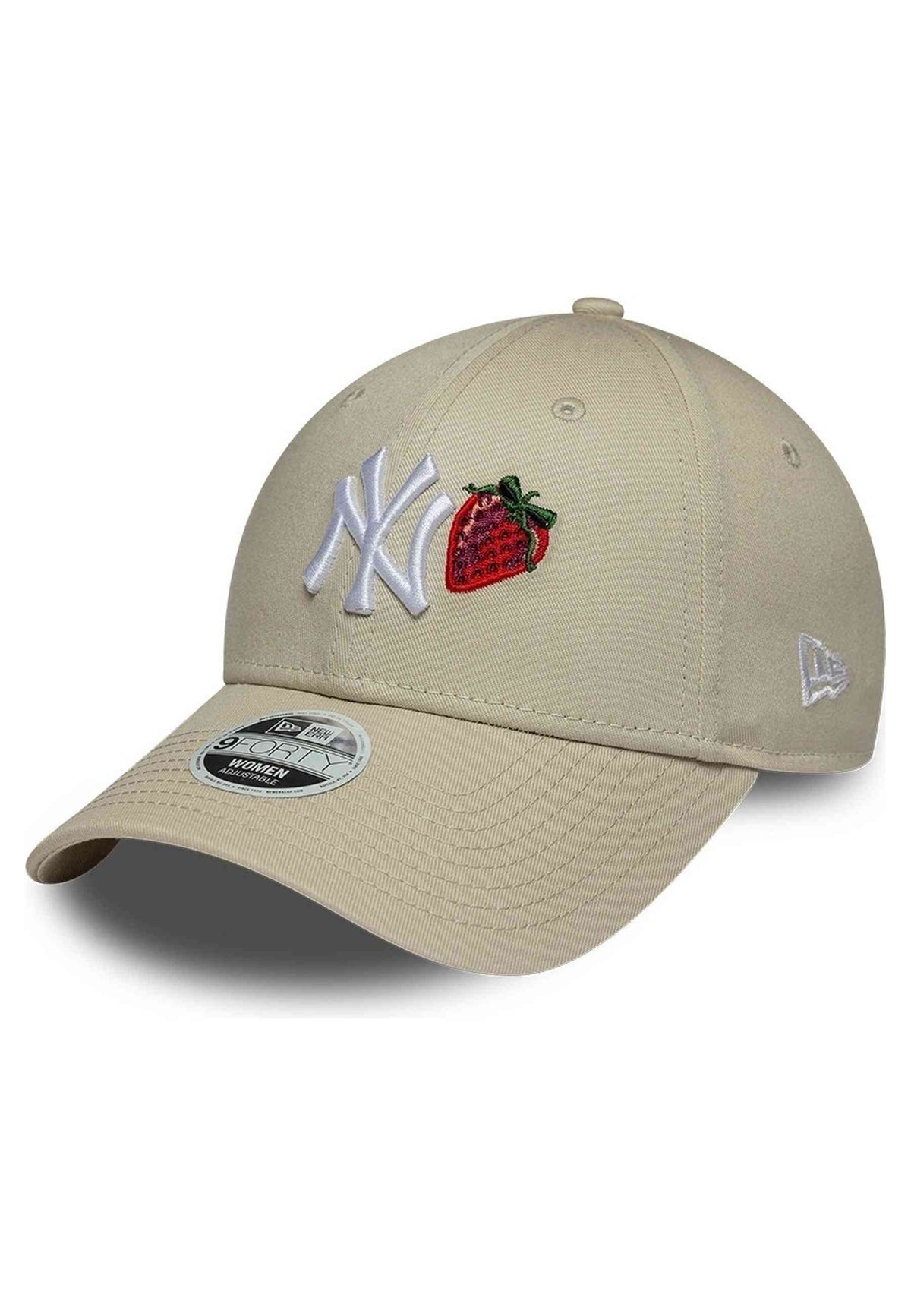 NEW ERA NEW YORK YANKEES 9FORTY WMNS FRUIT ICON BEIGE CAP