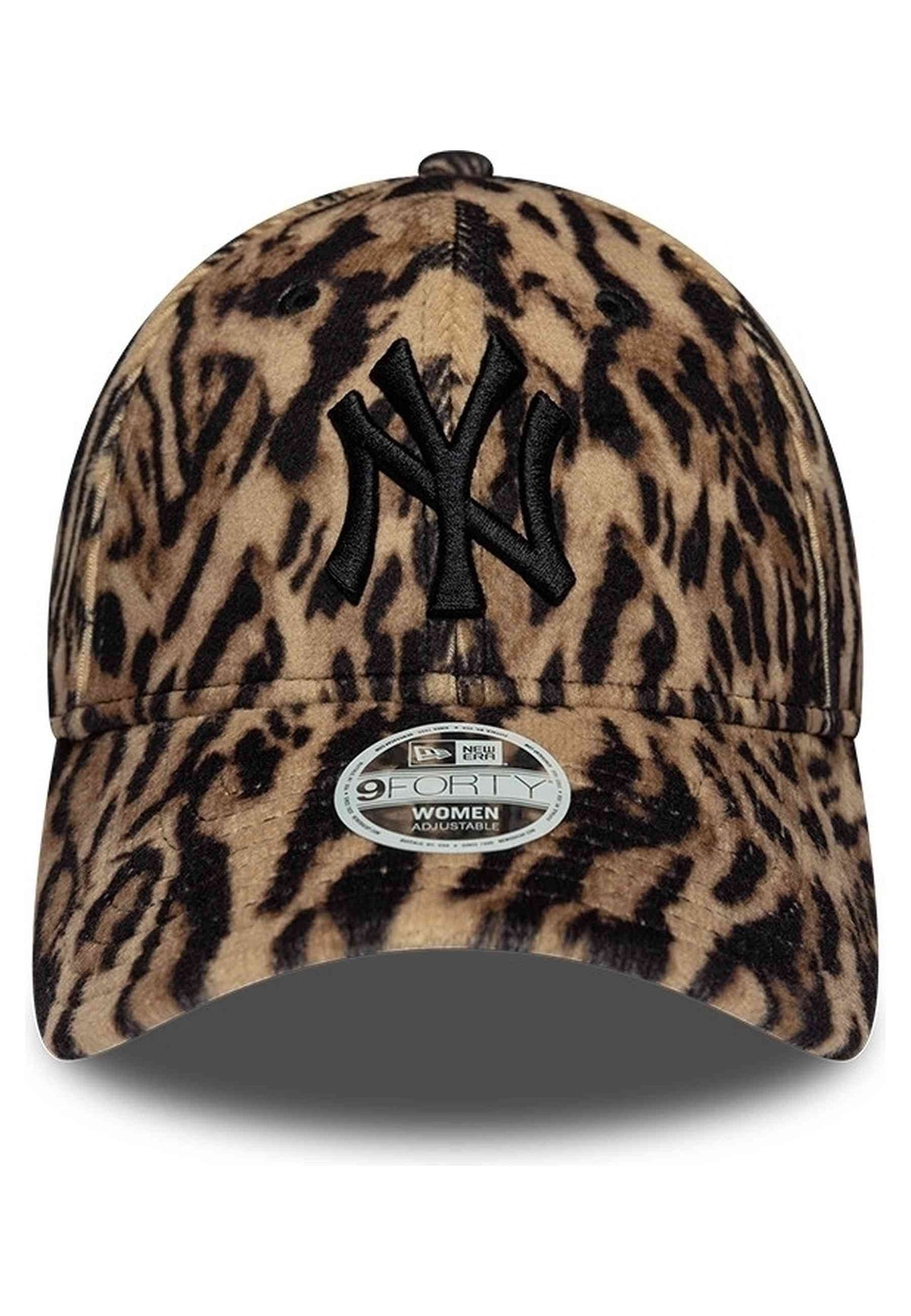GORRA NEW ERA NEW YORK YANKEES 9FORTY WMNS OCELOT PRINT MARRON