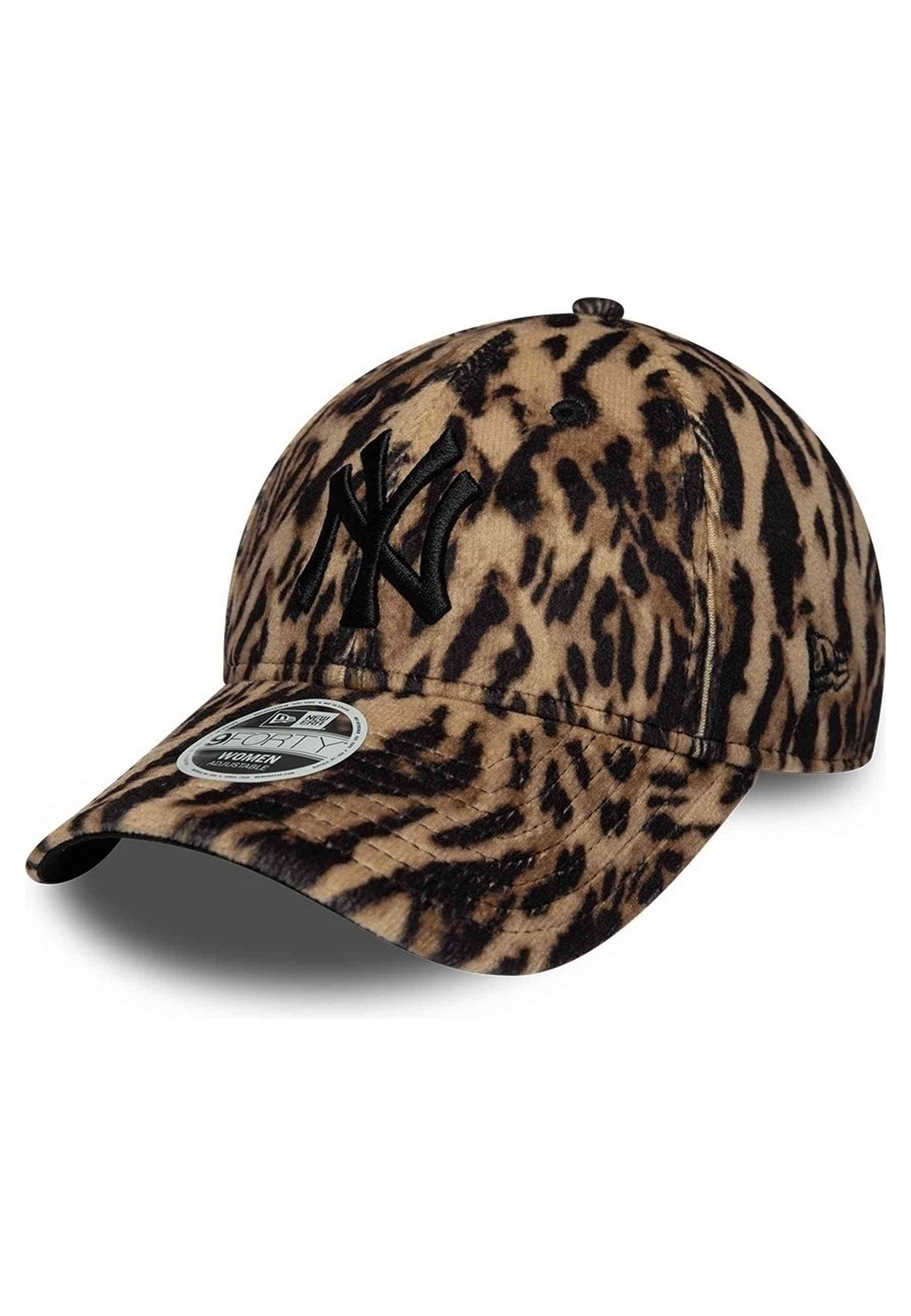 NEW ERA NEW YORK YANKEES 9FORTY WMNS OCELOT PRINT CAP BRAUN