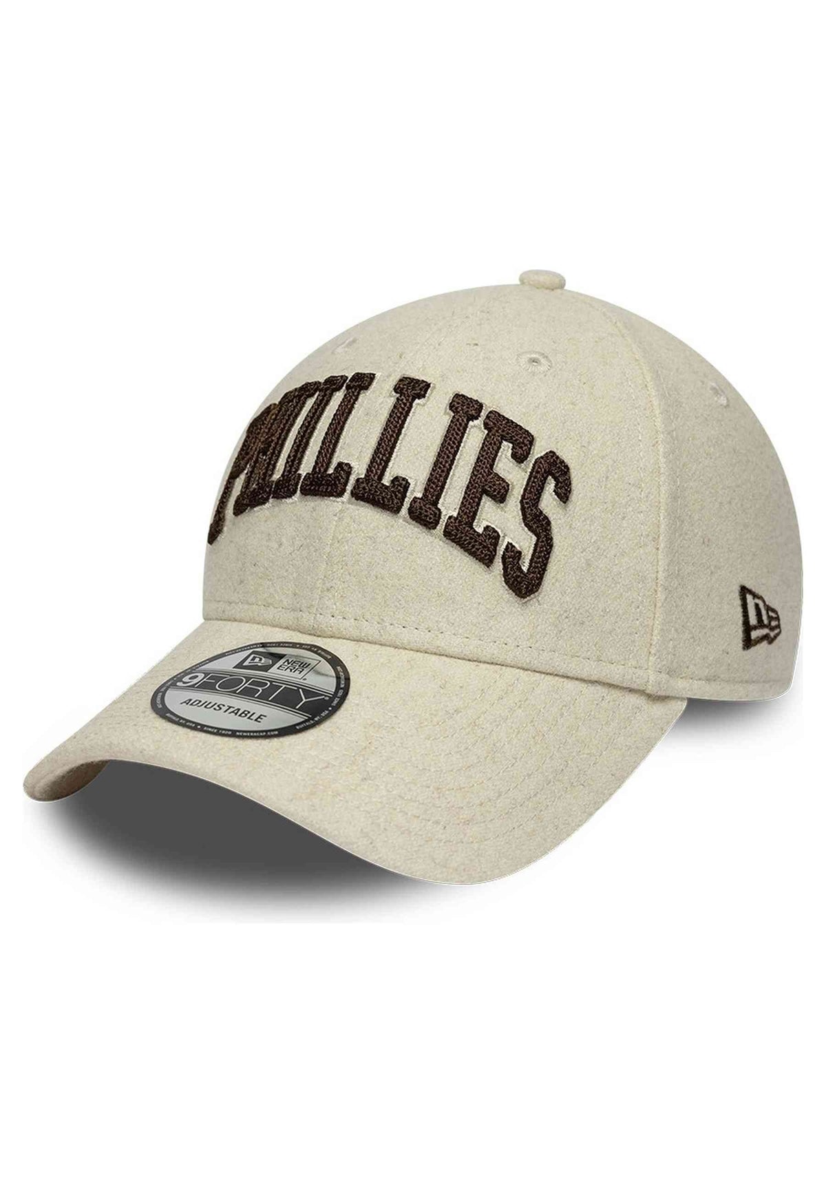 NEW ERA PHILADELPHIA PHILLIES 9FORTY WORDMARK CAP BEIGE