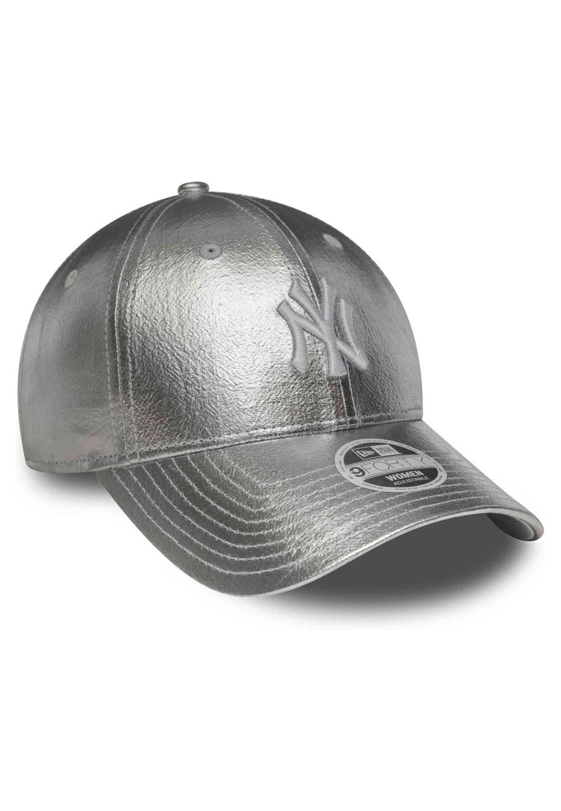 GORRA NEW ERA PLATEADA YANKEES WMNS METALLIC 9FORTY NEYYAN