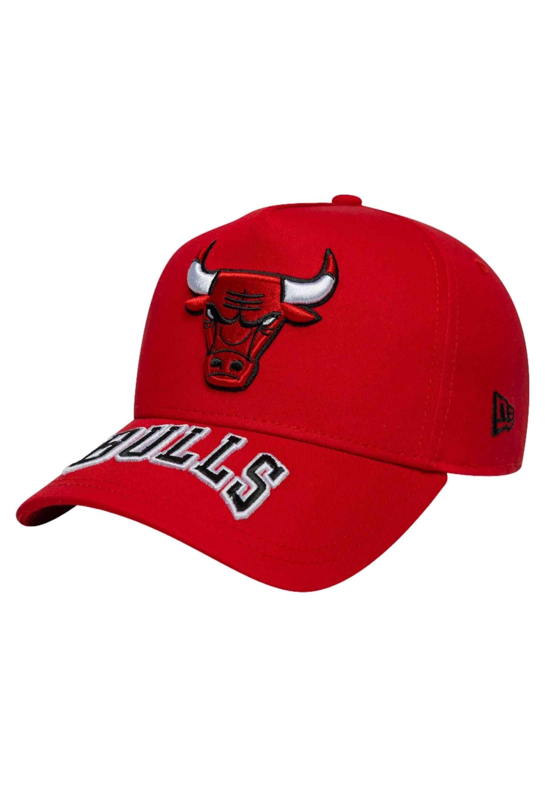 GORRA NEW ERA ROJA BULLS EFRAME VISOR HIT CHIBUL