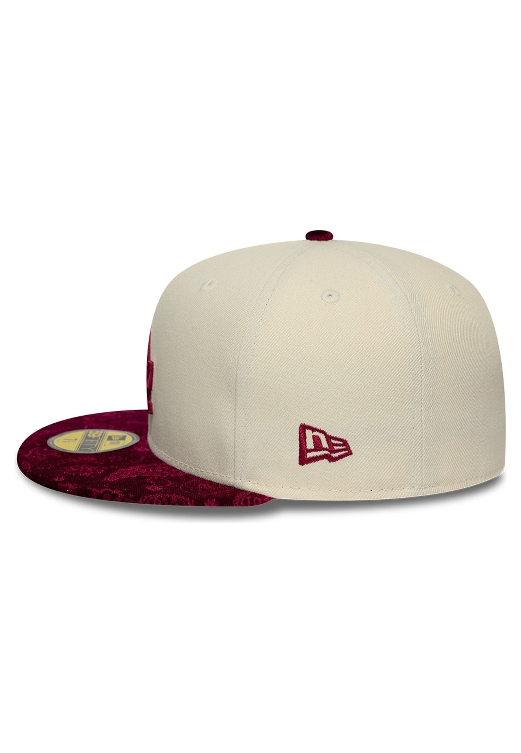 GORRA NEW ERA ROJA DODGERS MLB PAISLEY VISOR 59FIFTY LOSDOD