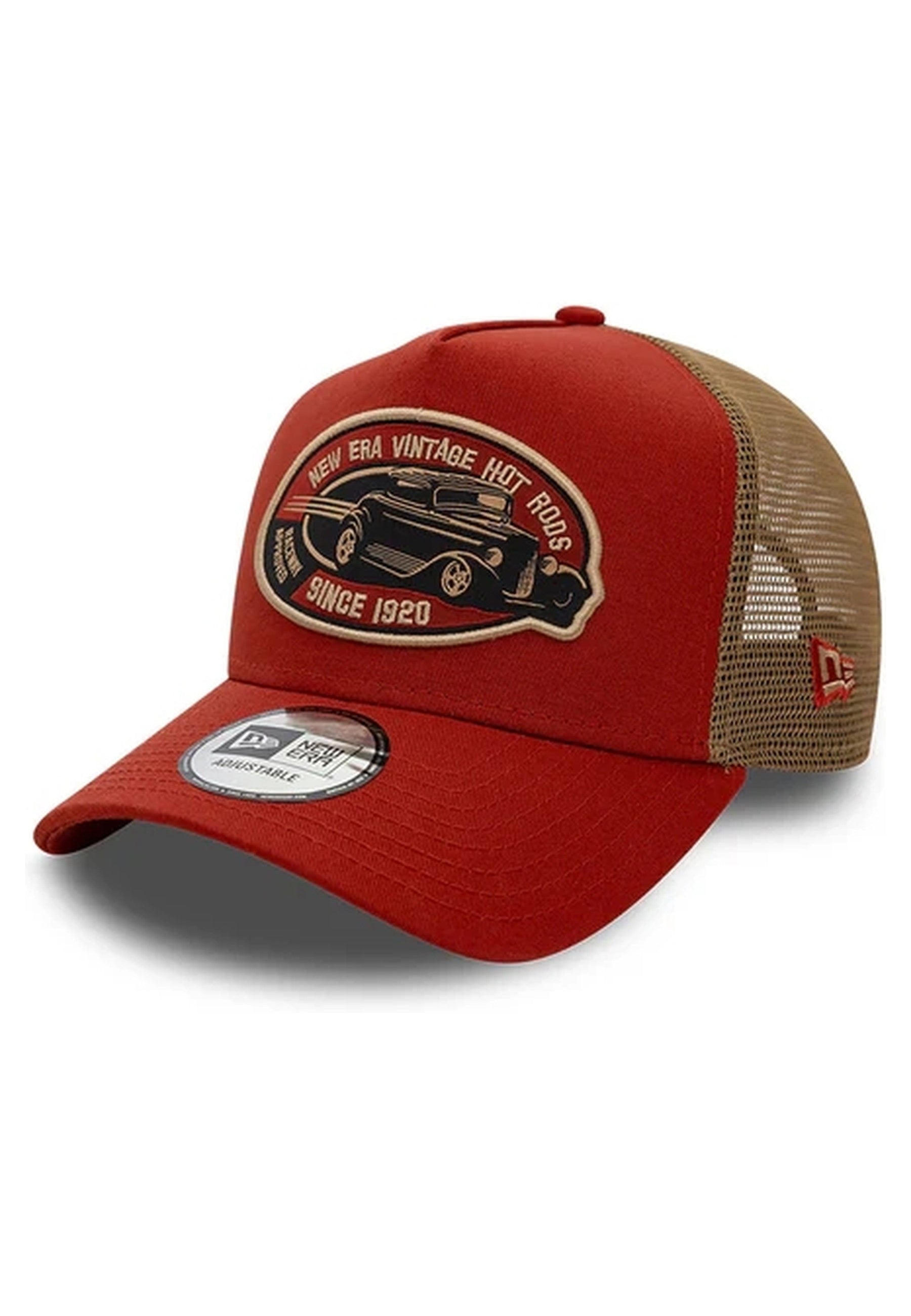 GORRA NEW ERA ROJA HOT ROD TRUCKER CAP