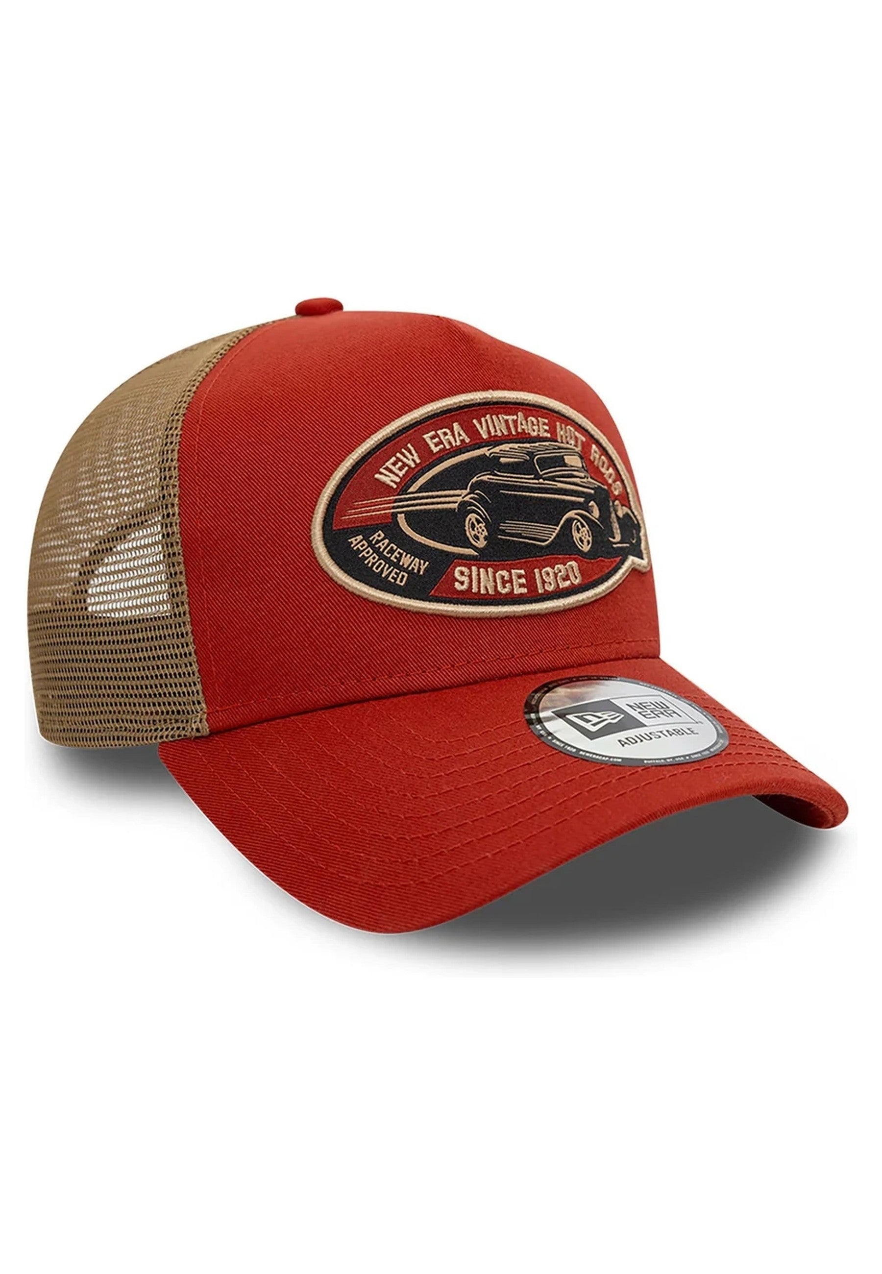 GORRA NEW ERA ROJA HOT ROD TRUCKER CAP